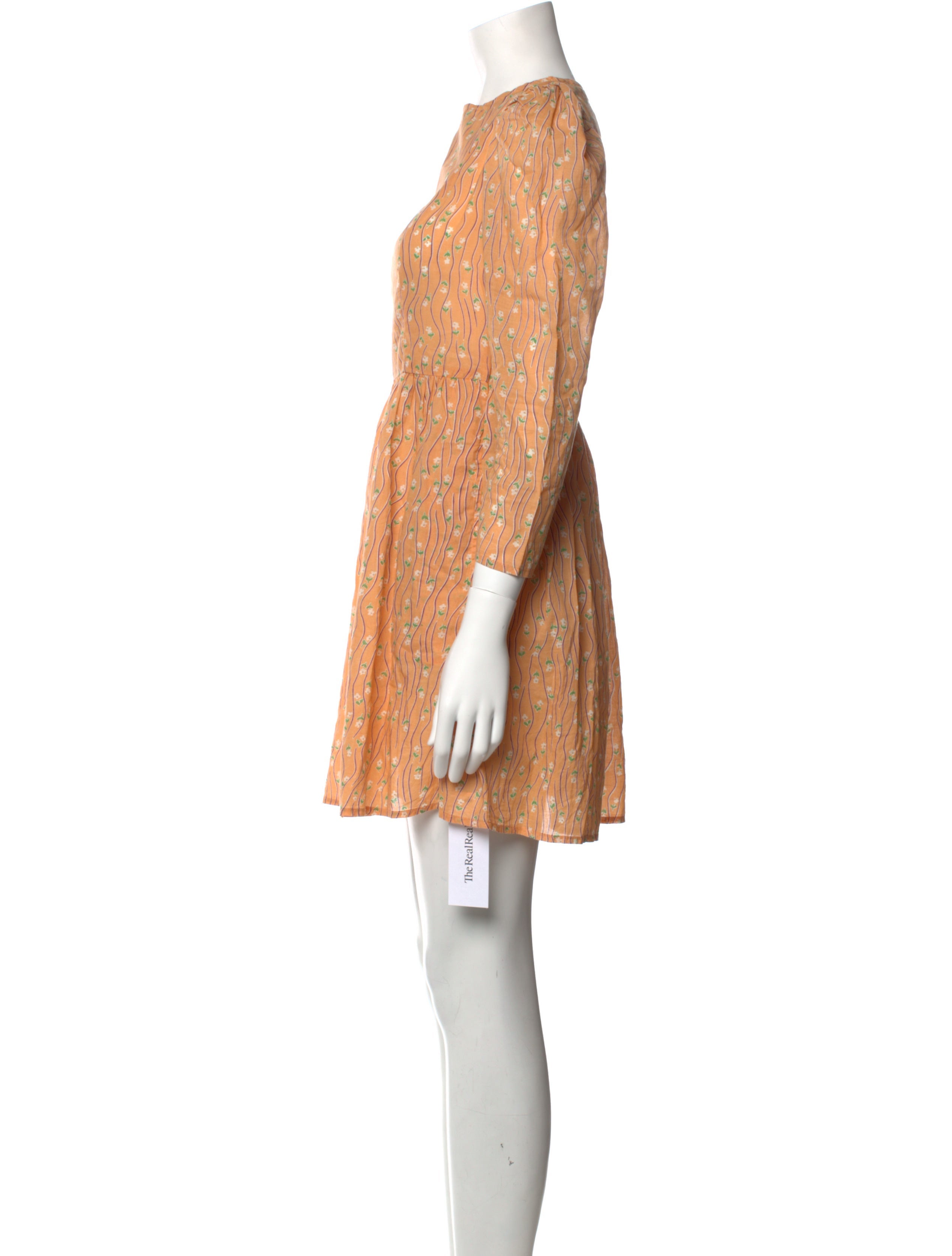 Batsheva Printed Mini Dress