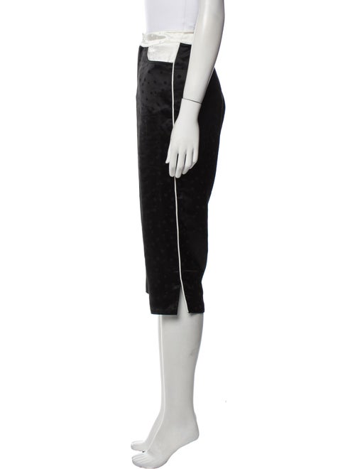 Batsheva Colorblock Pattern Straight Leg Pants