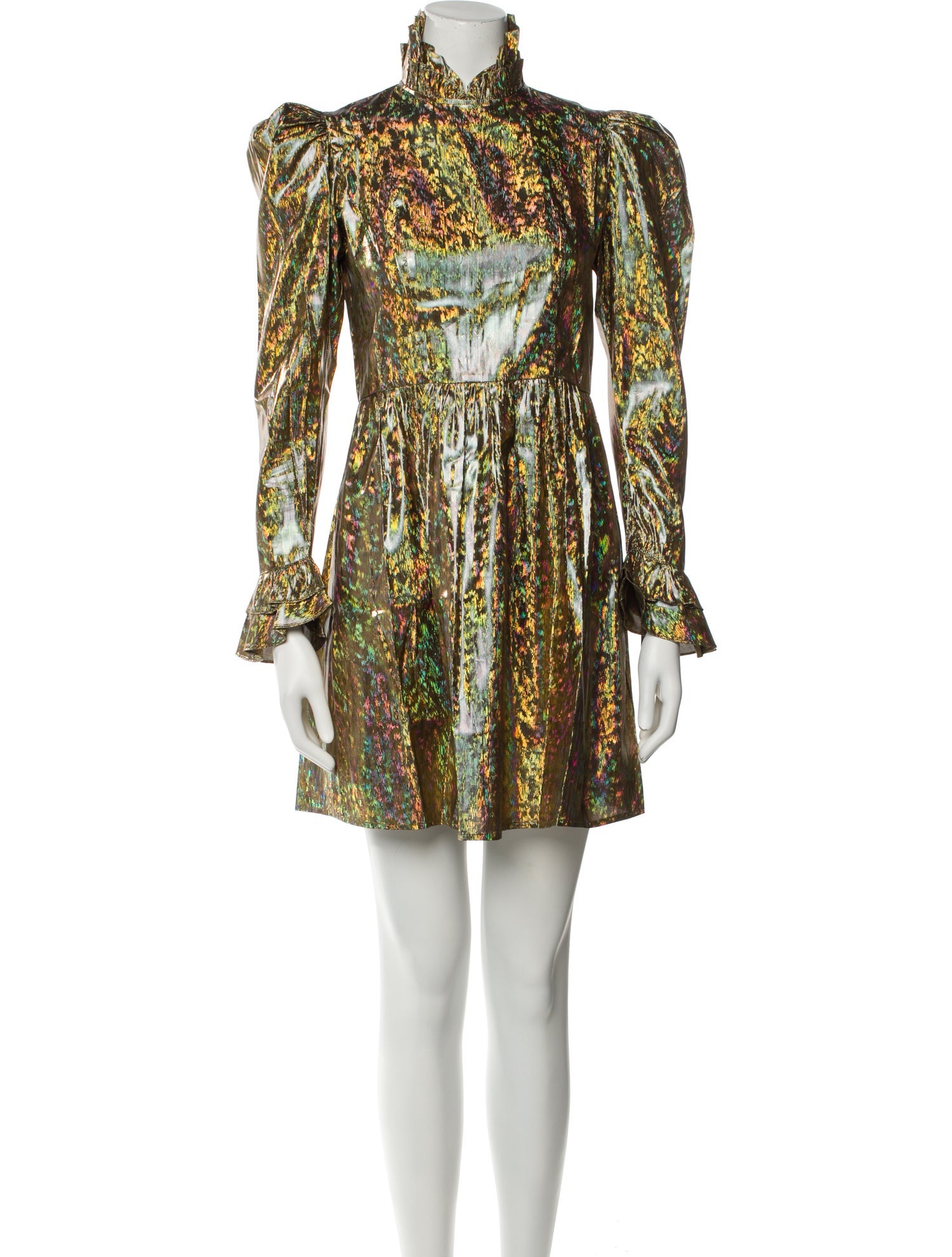 Batsheva Printed Mini Dress