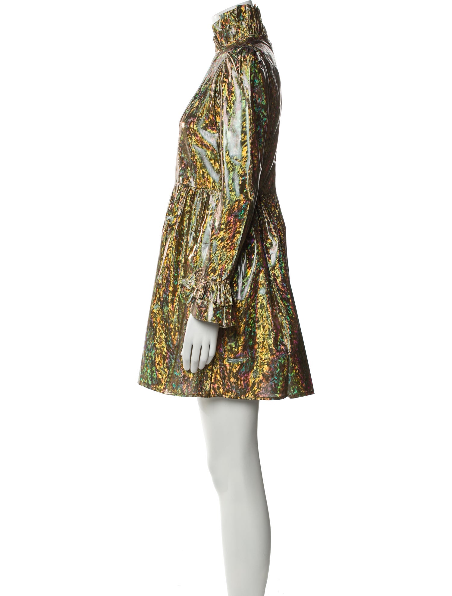 Batsheva Printed Mini Dress