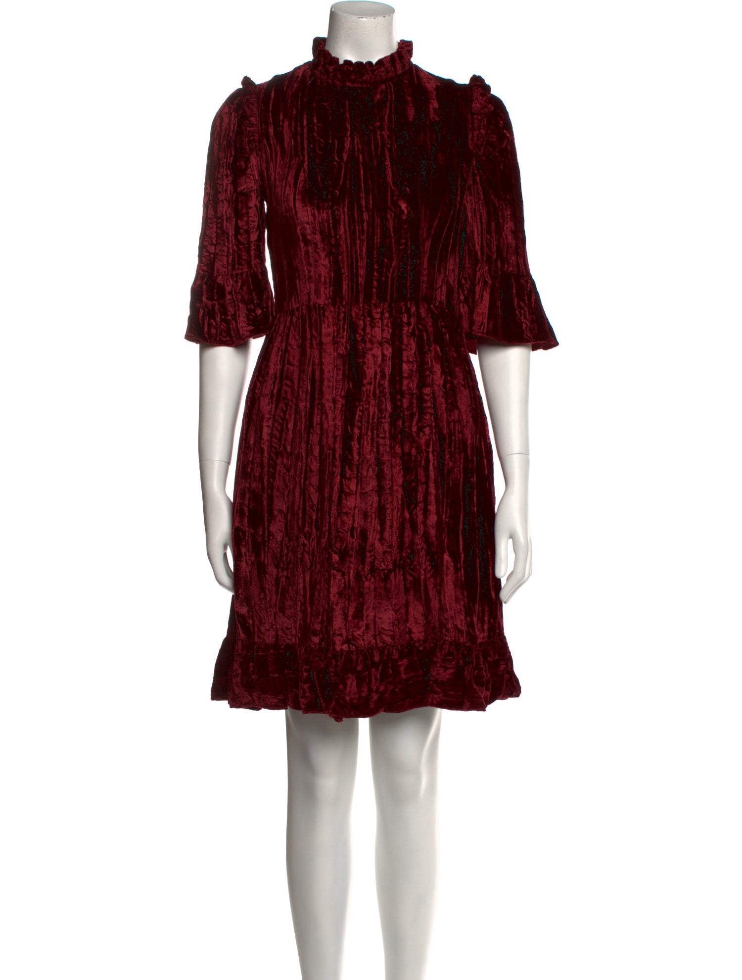 Batsheva Printed Mini Dress