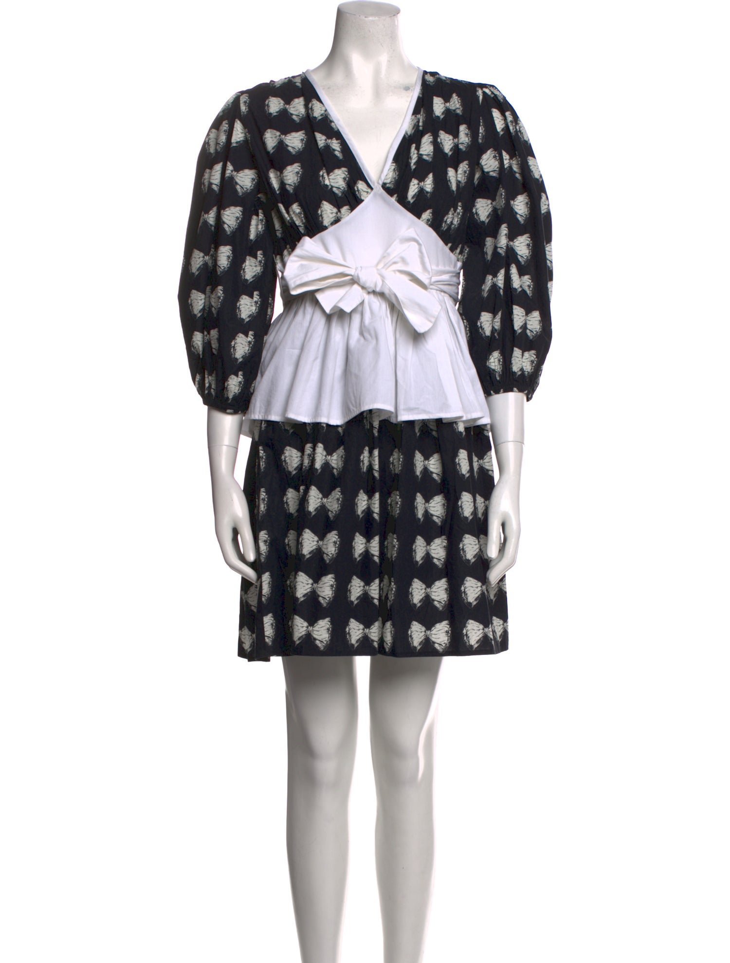 Batsheva Printed Mini Dress