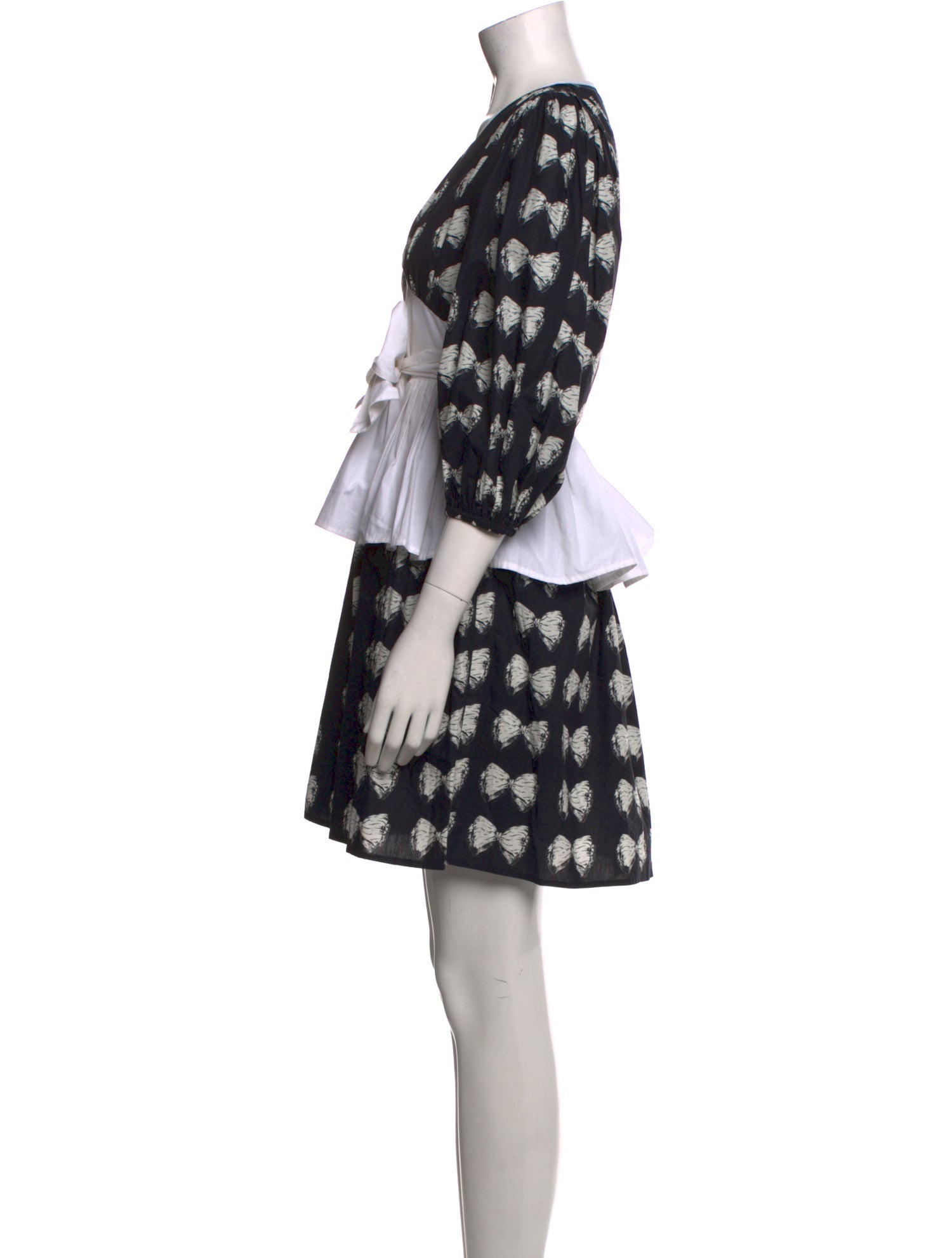 Batsheva Printed Mini Dress