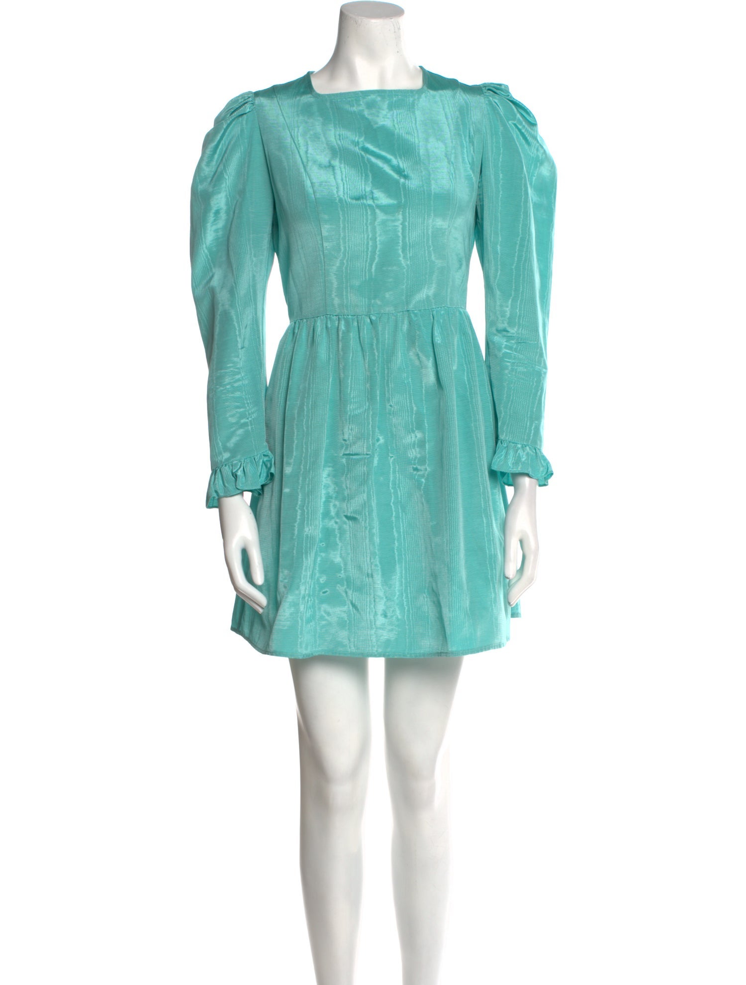 Batsheva Square Neckline Mini Dress