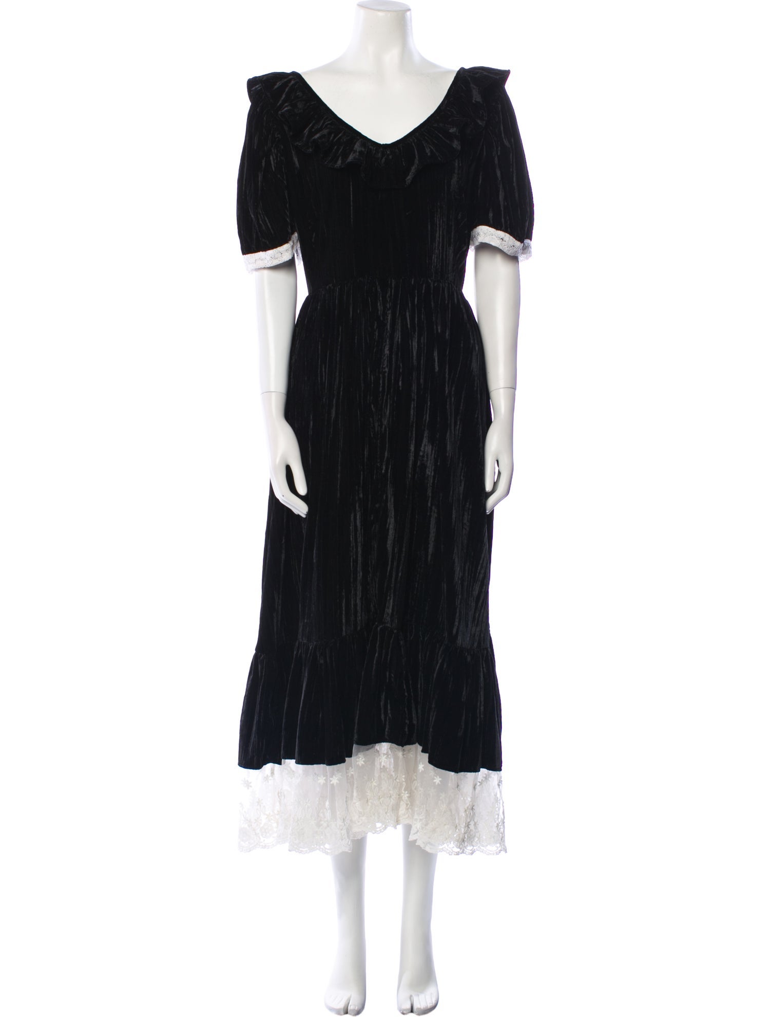 Batsheva V-Neck Long Dress w/ Tags