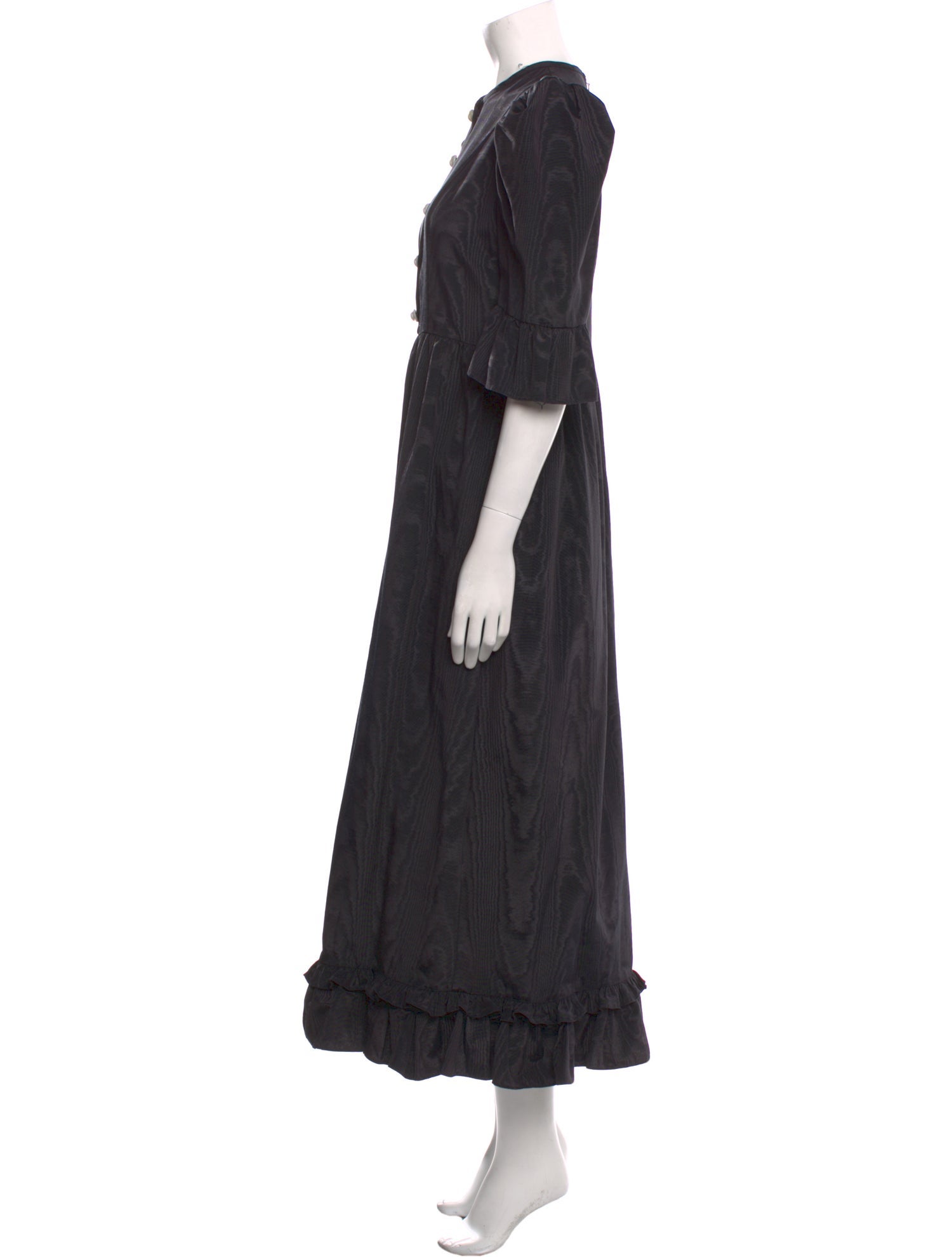 Batsheva Crew Neck Long Dress