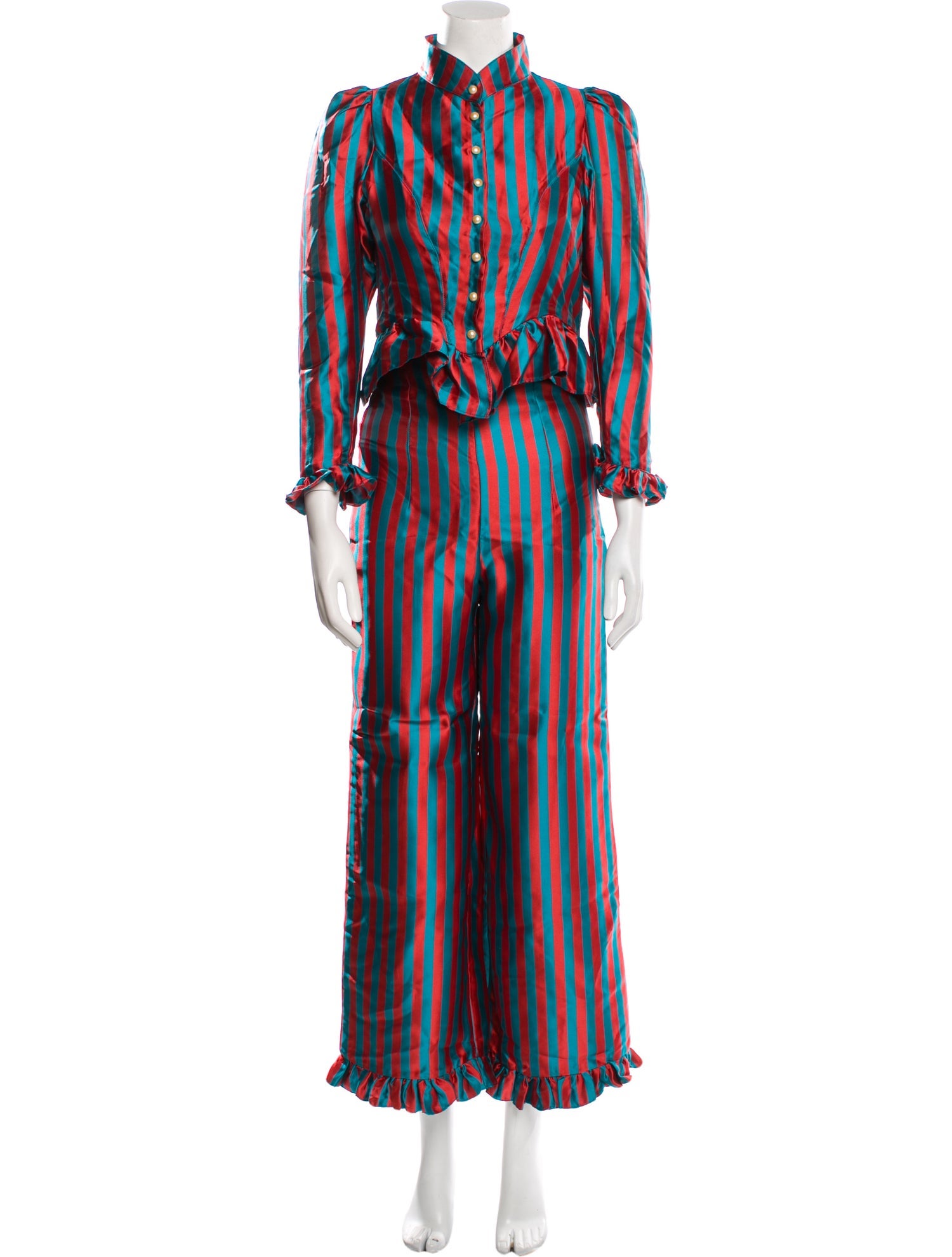 Batsheva Striped Pant Set w/ Tags