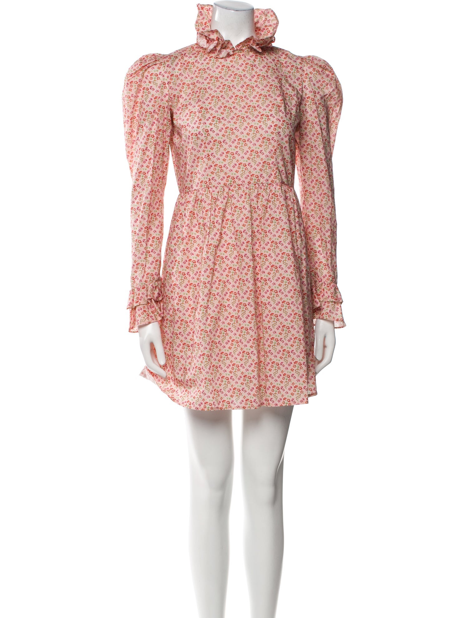 Batsheva Floral Print Mini Dress w/ Tags