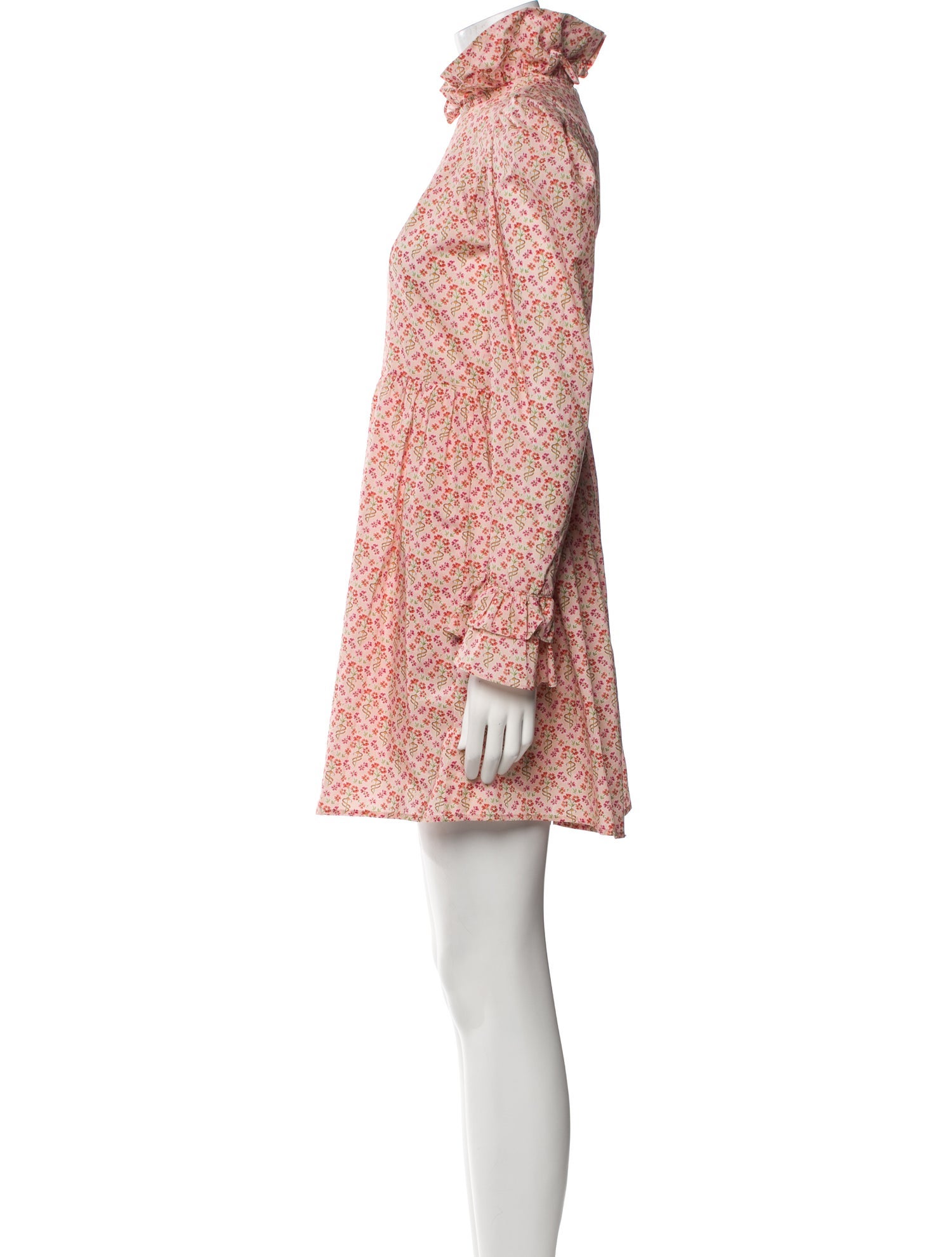 Batsheva Floral Print Mini Dress w/ Tags