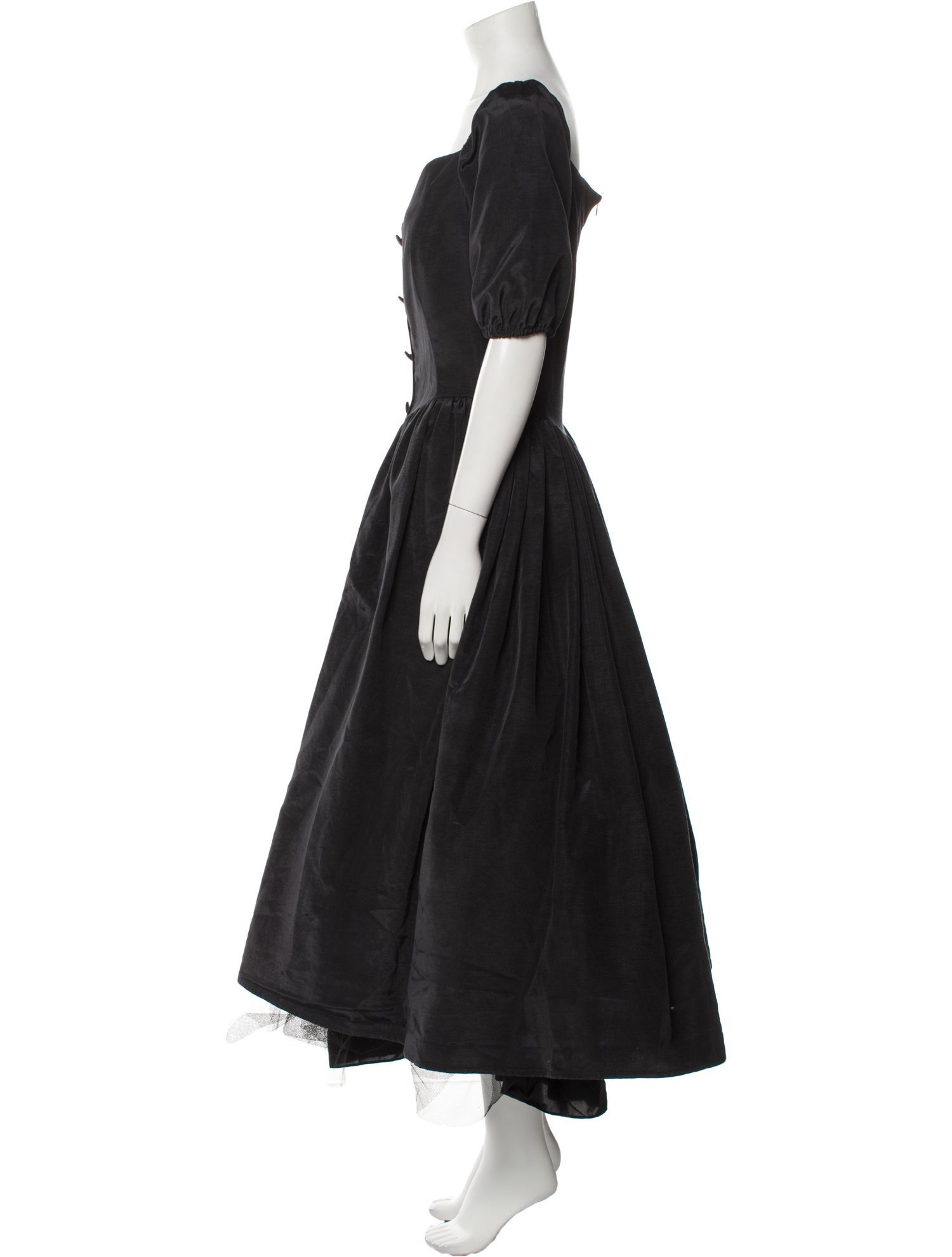 Batsheva V-Neck Long Dress