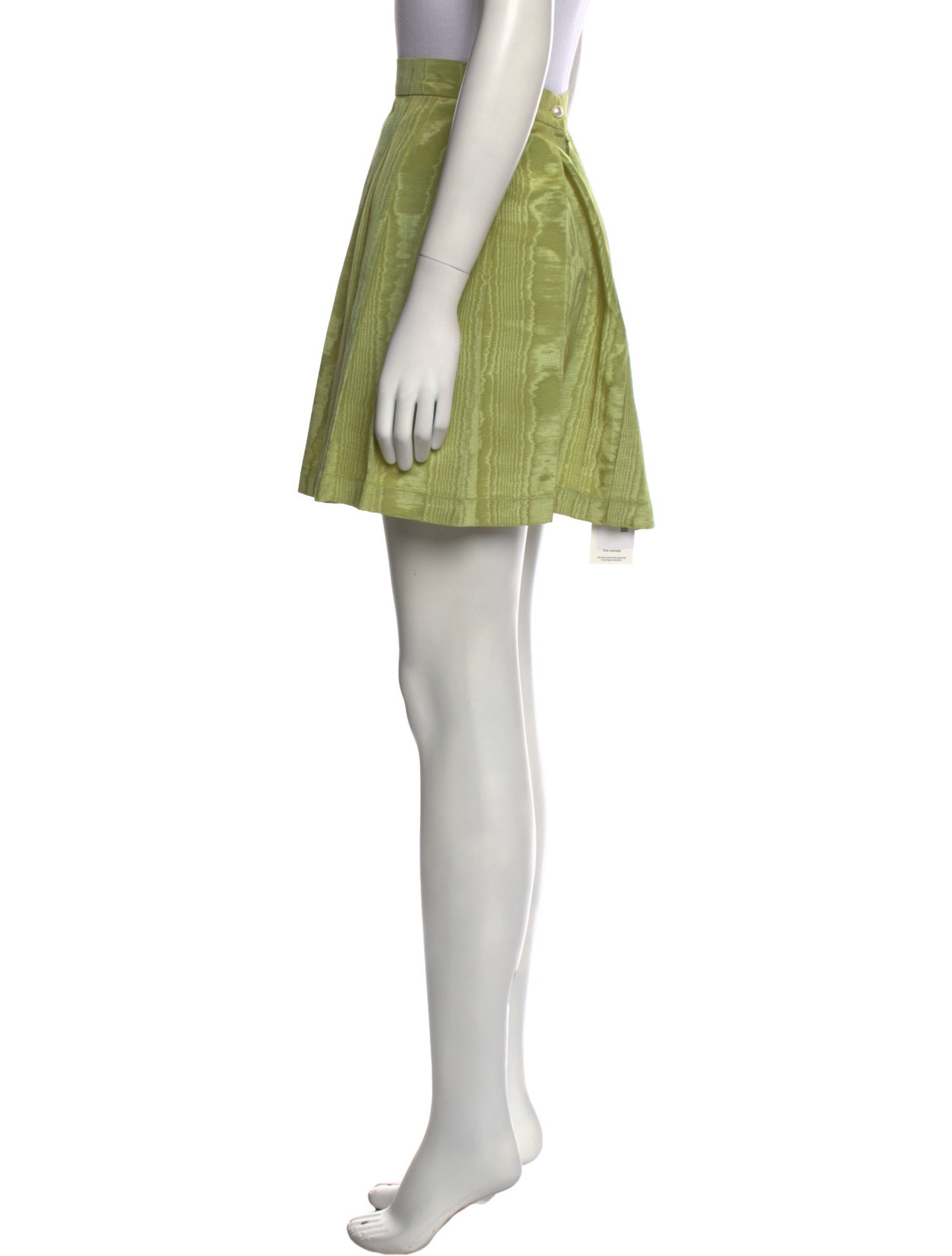 Batsheva Pleated Accents Mini Skirt