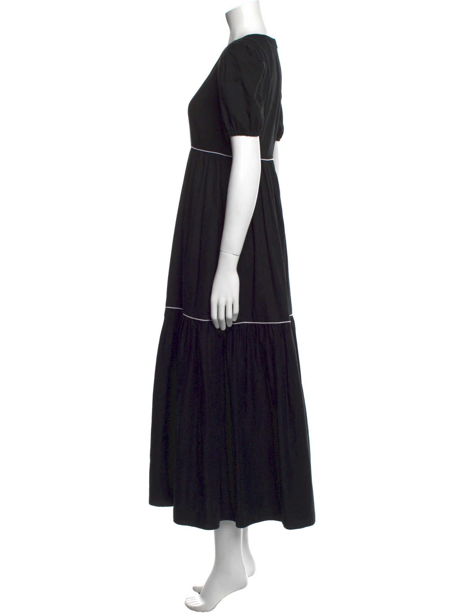 Batsheva Square Neckline Long Dress