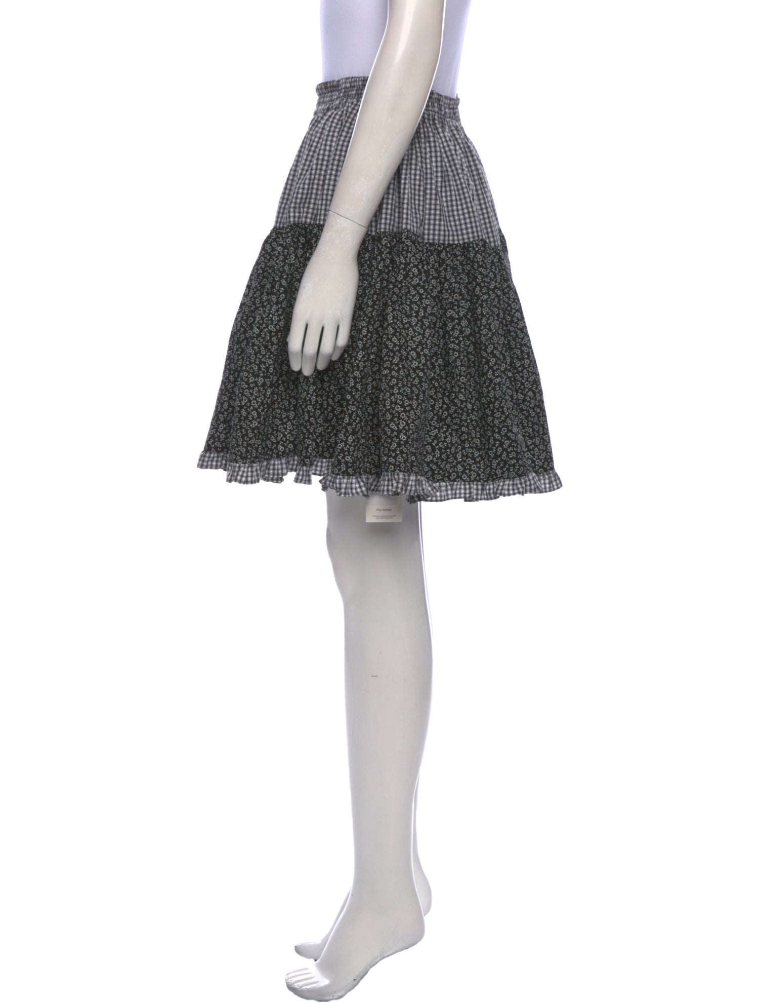 Batsheva Printed Mini Skirt