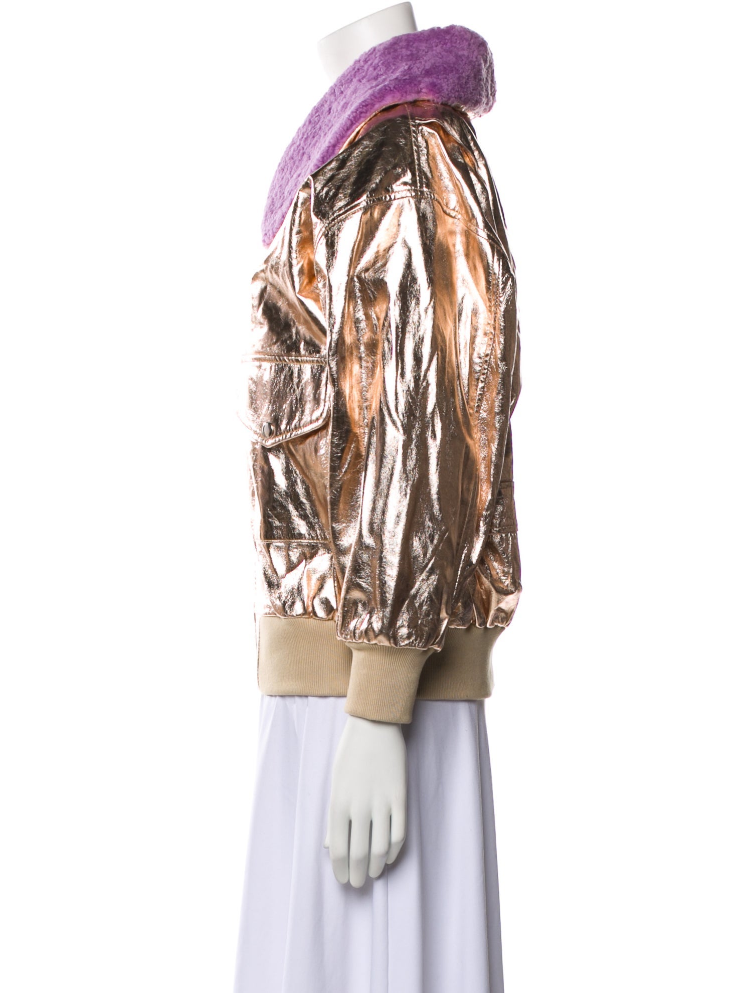 Batsheva Colorblock Pattern Jacket