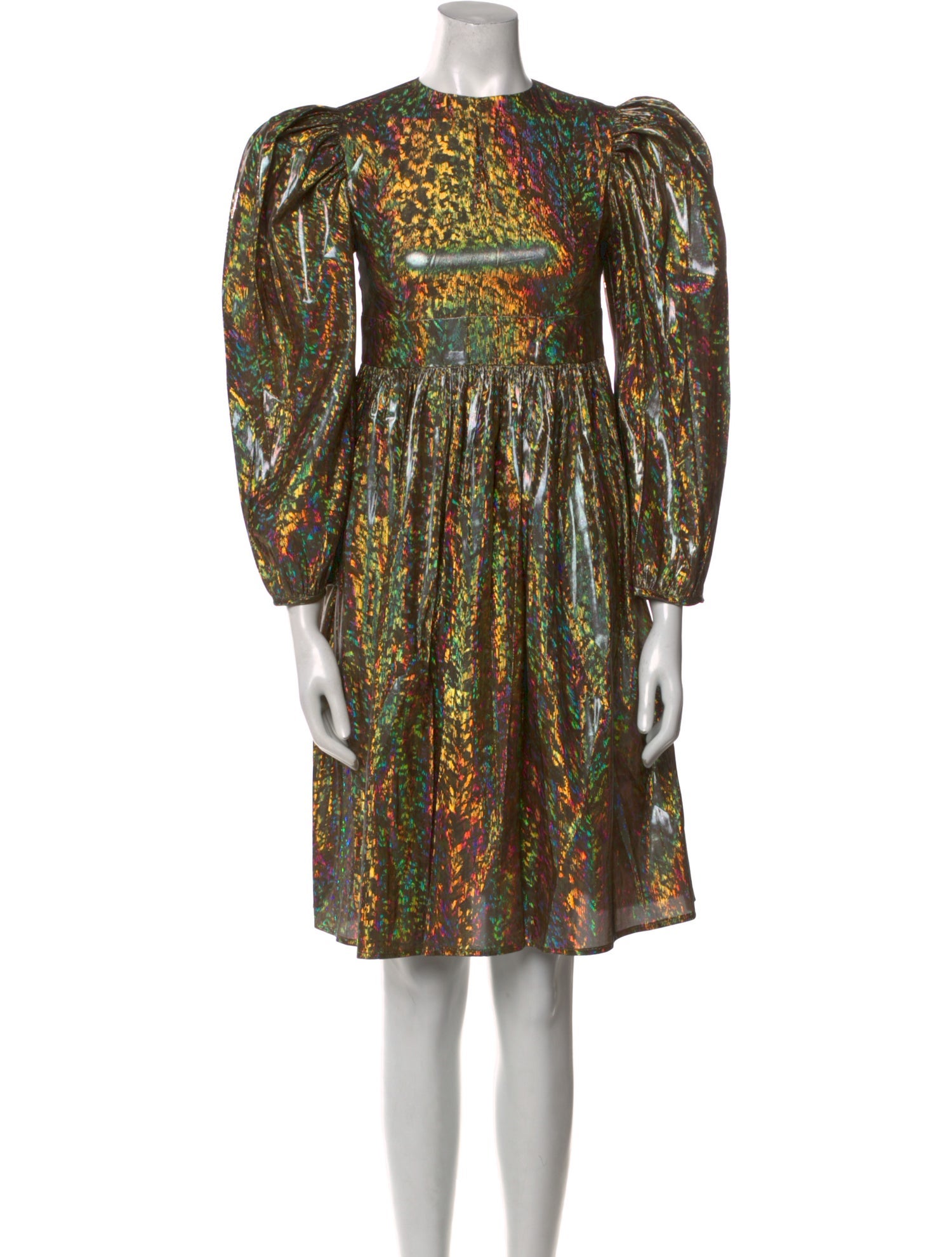 Batsheva Printed Knee-Length Dress