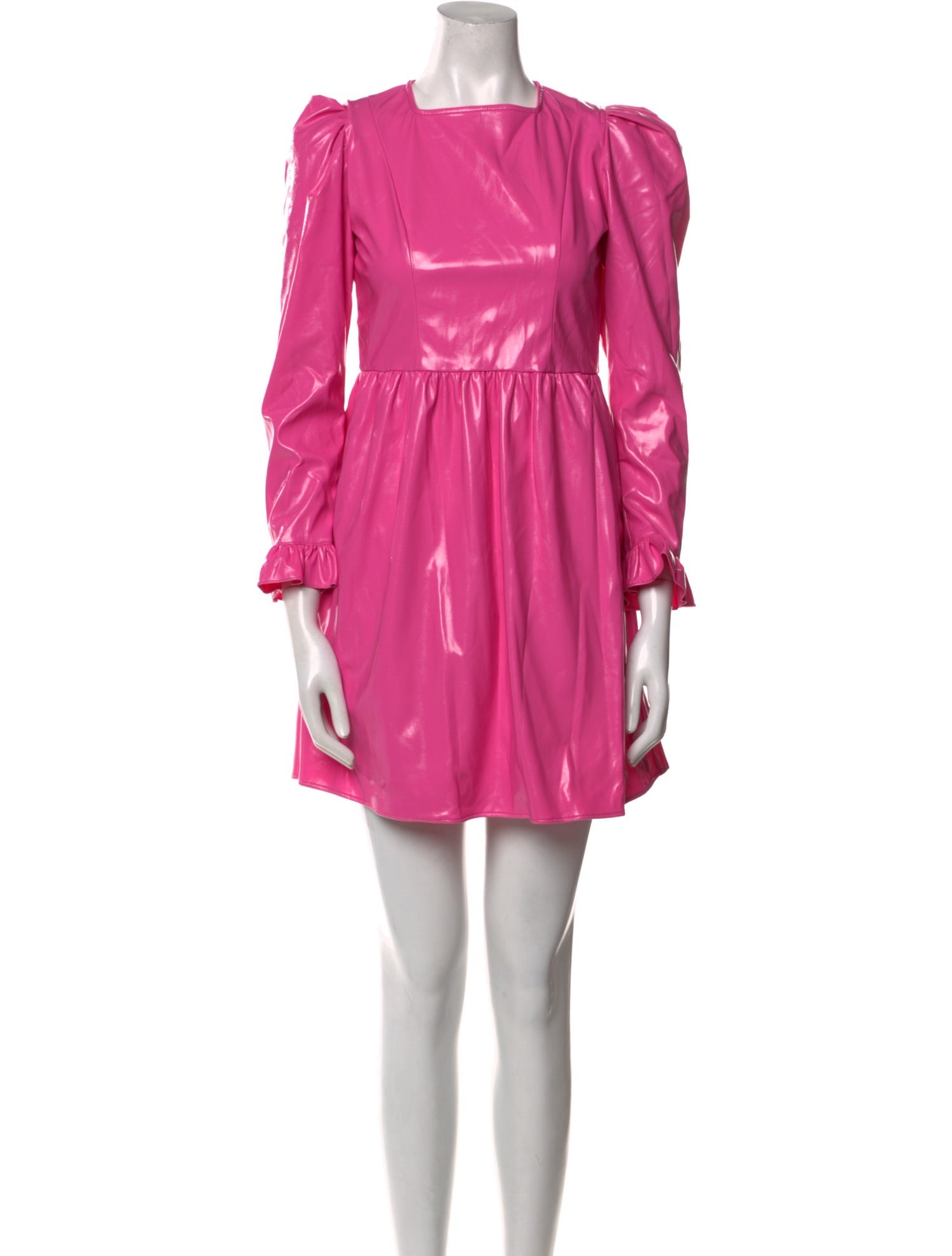 Batsheva Square Neckline Mini Dress