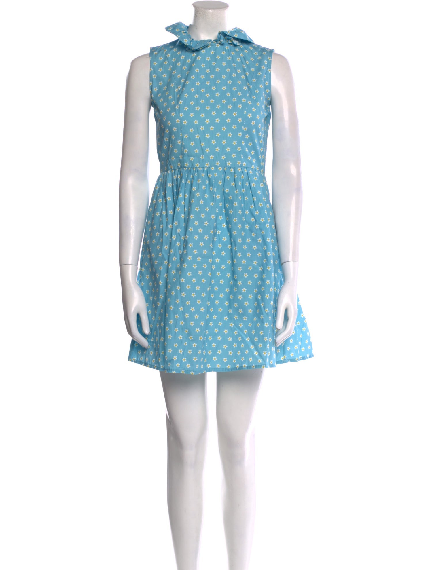 Batsheva Floral Print Mini Dress