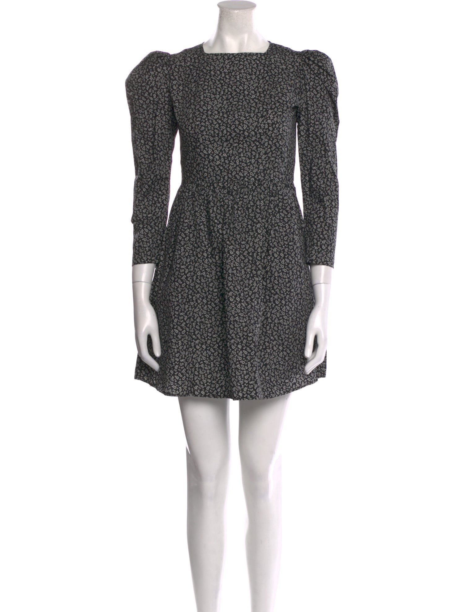 Batsheva Floral Print Mini Dress