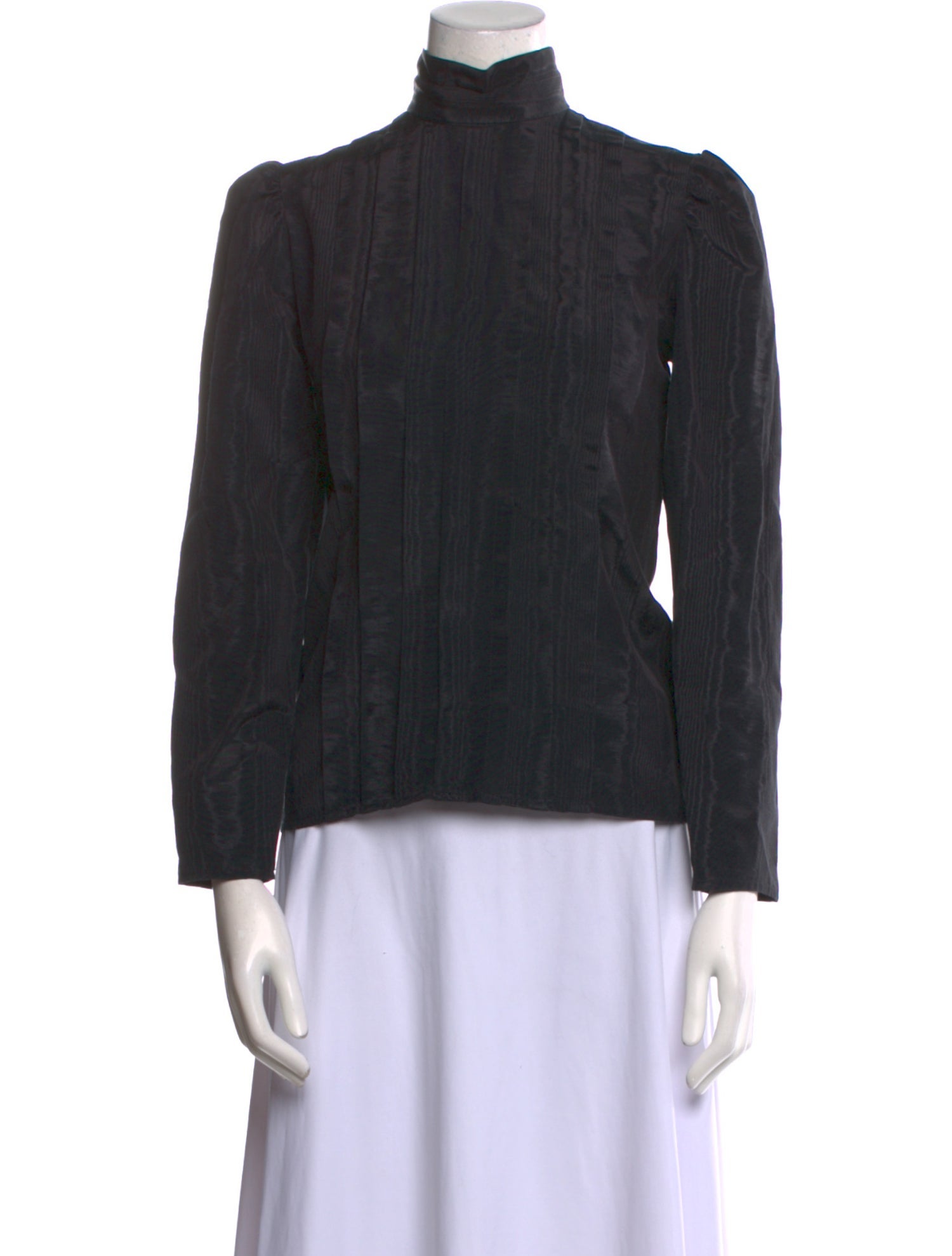 Batsheva Mock Neck Long Sleeve Top