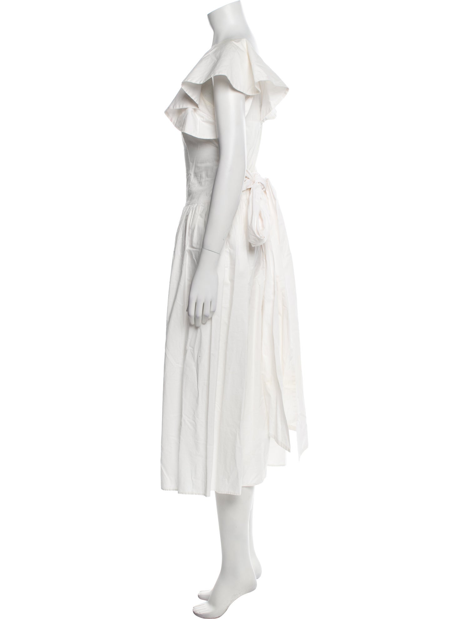 Batsheva Square Neckline Long Dress