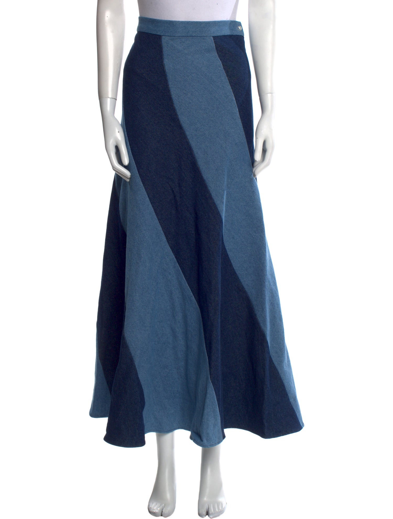 Batsheva Colorblock Pattern Long Skirt w/ Tags
