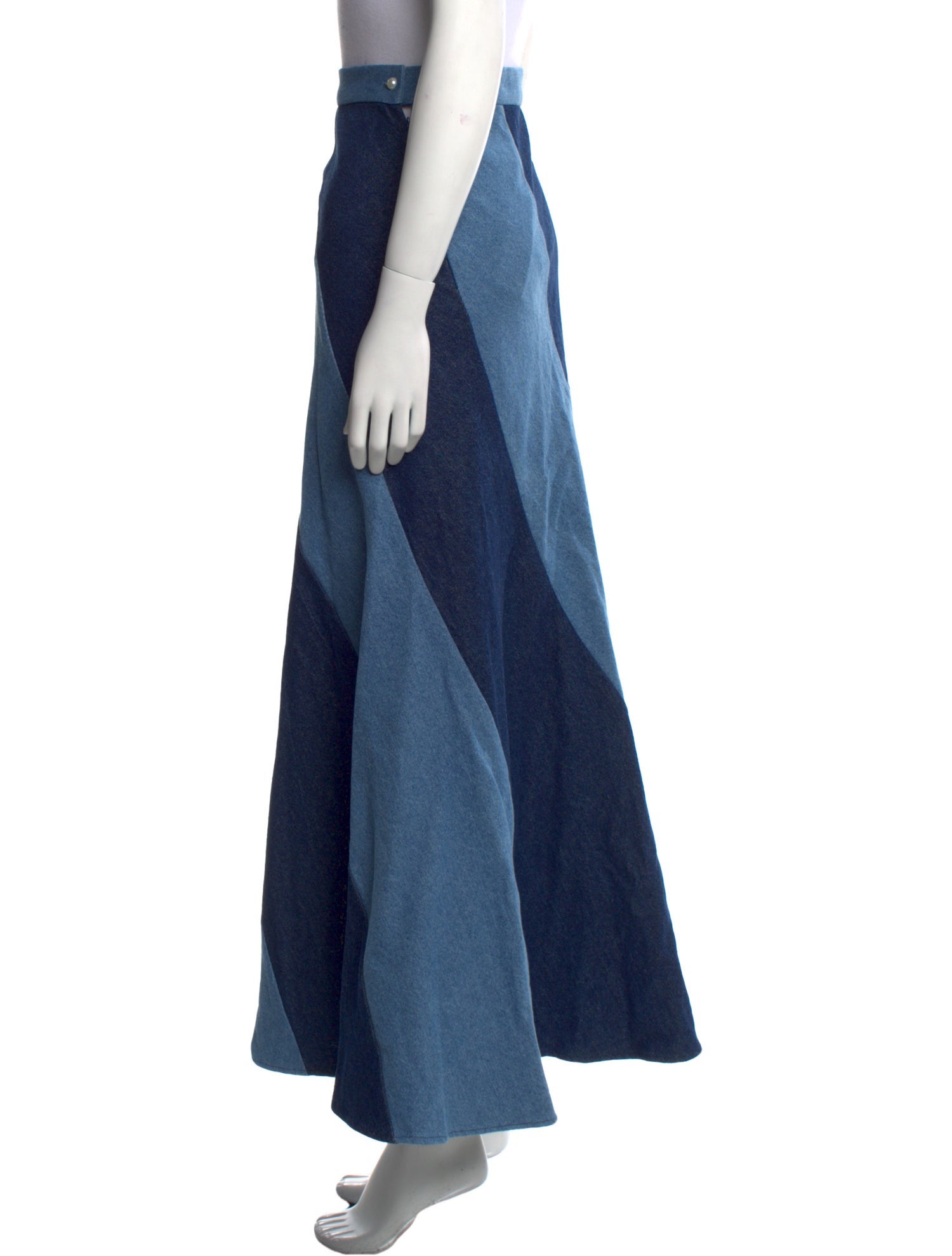 Batsheva Colorblock Pattern Long Skirt w/ Tags