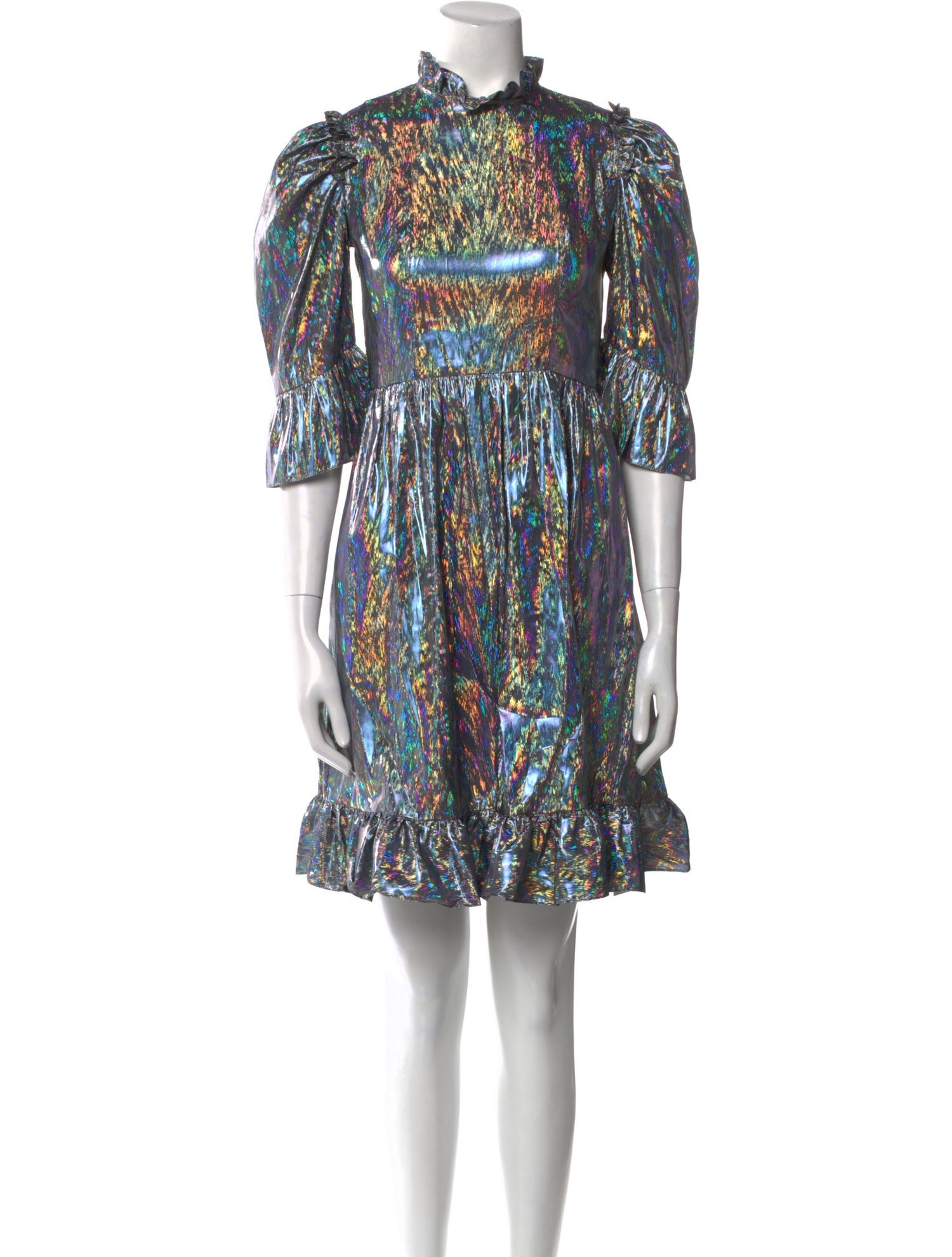 Batsheva Nylon Knee-Length Dress