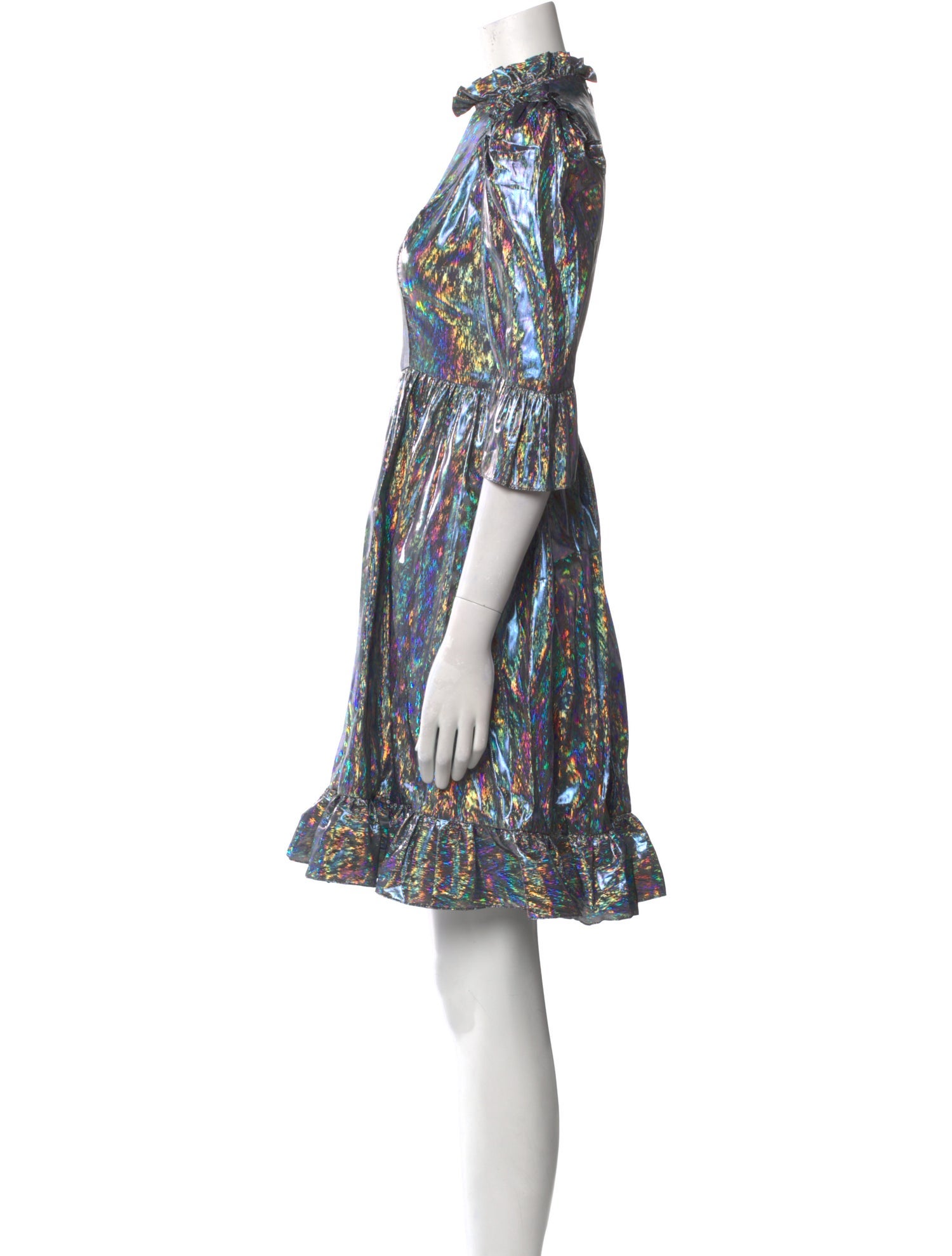 Batsheva Nylon Knee-Length Dress