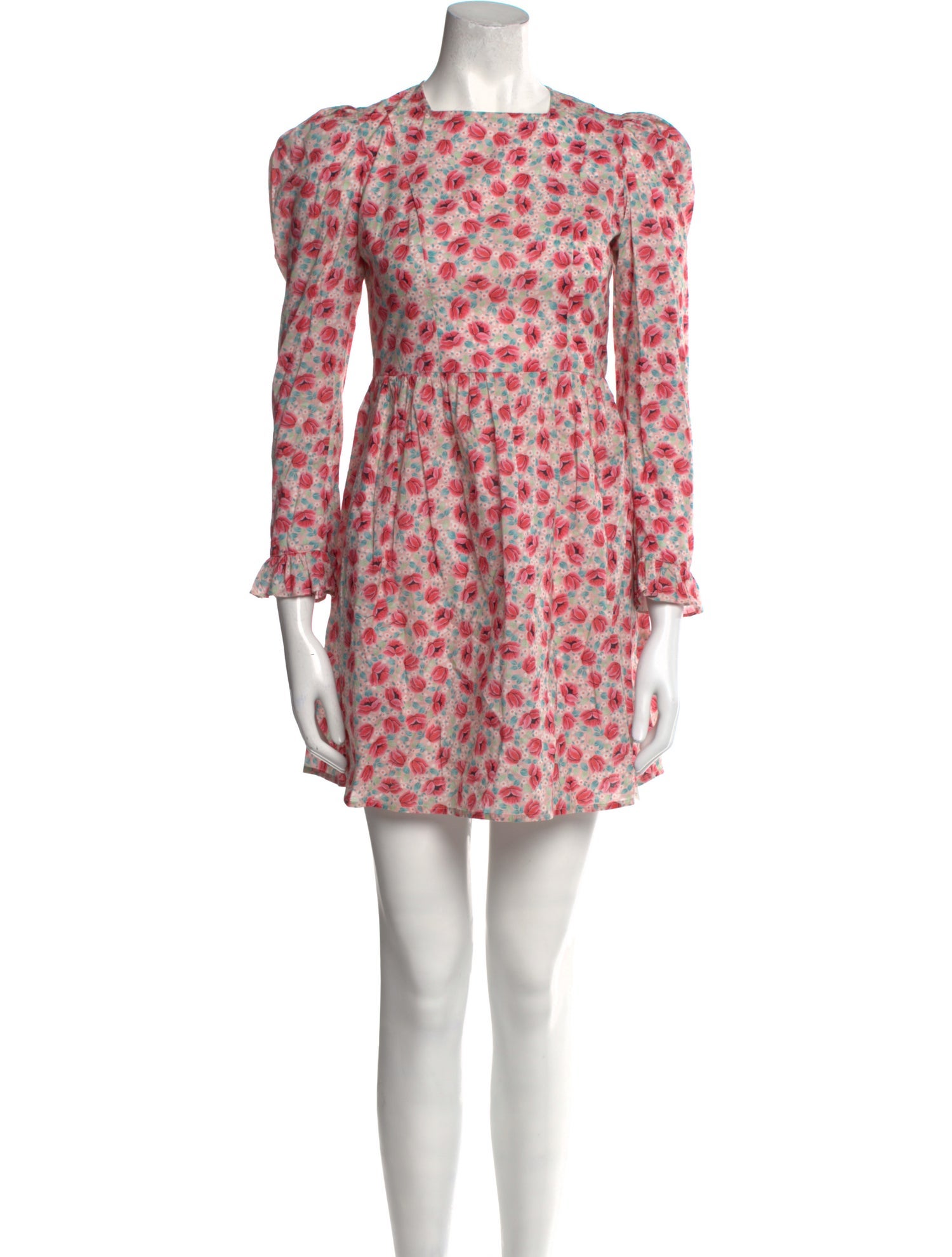 Batsheva Floral Print Mini Dress w/ Tags