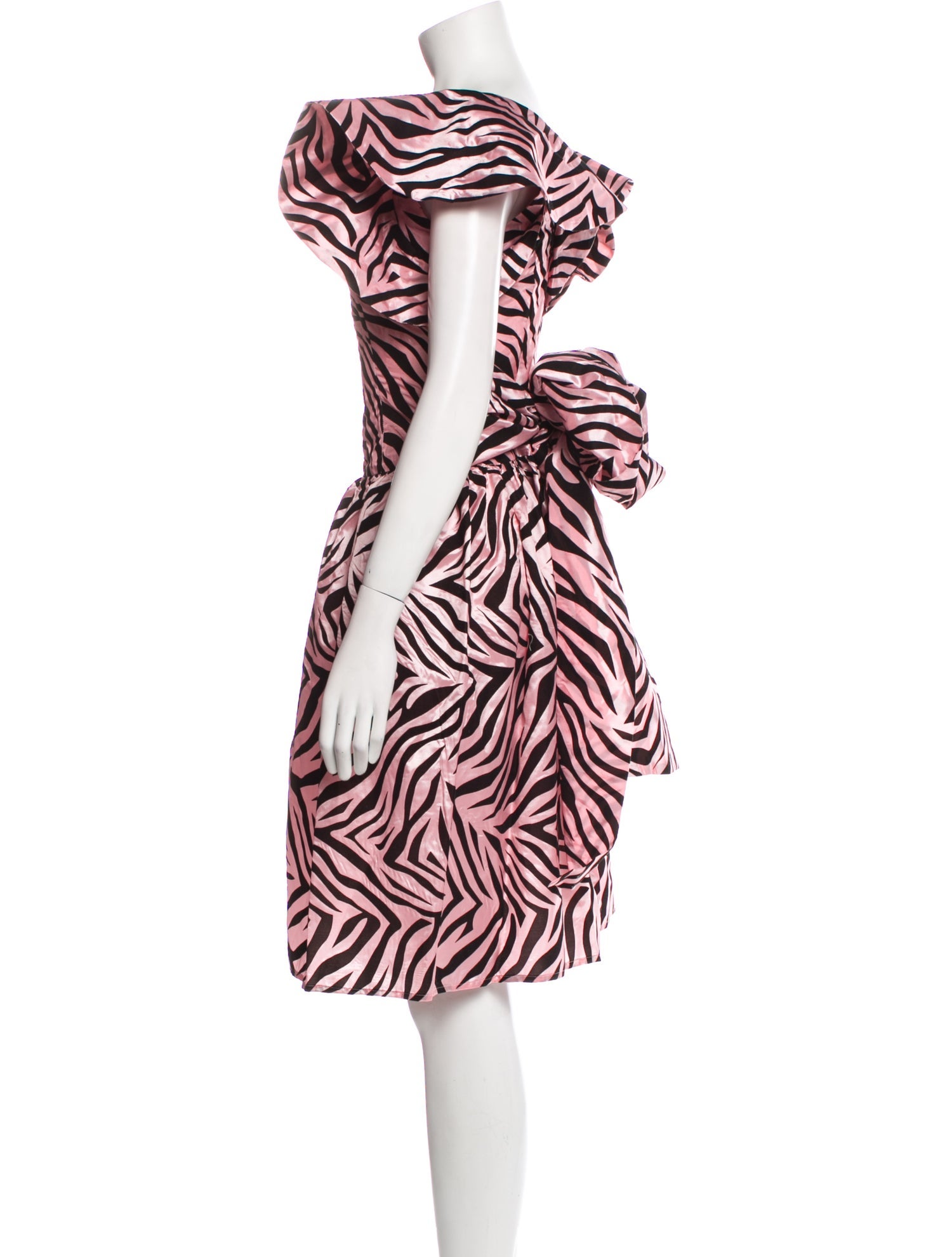 Batsheva Printed Knee-Length Dress