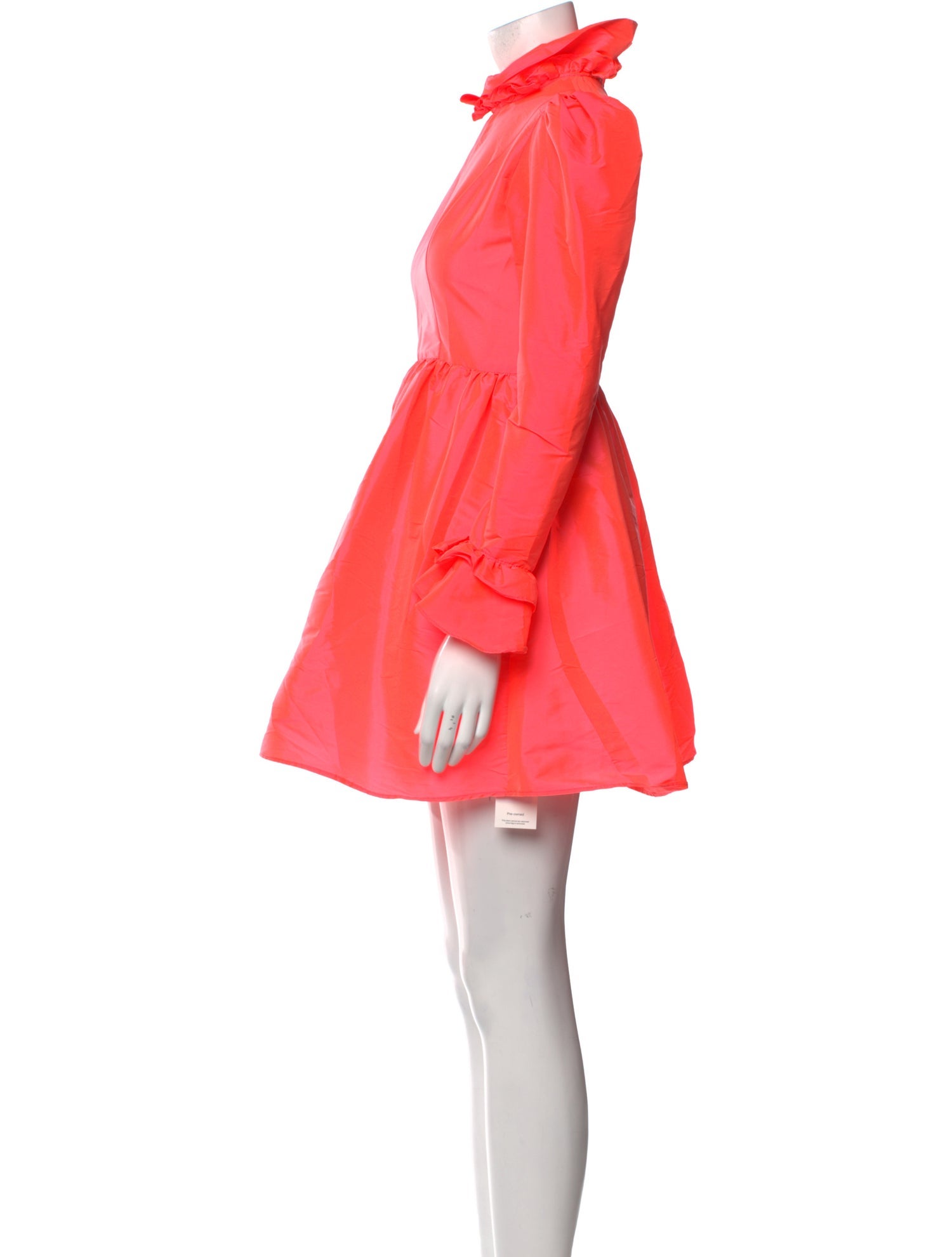 Batsheva Mock Neck Mini Dress