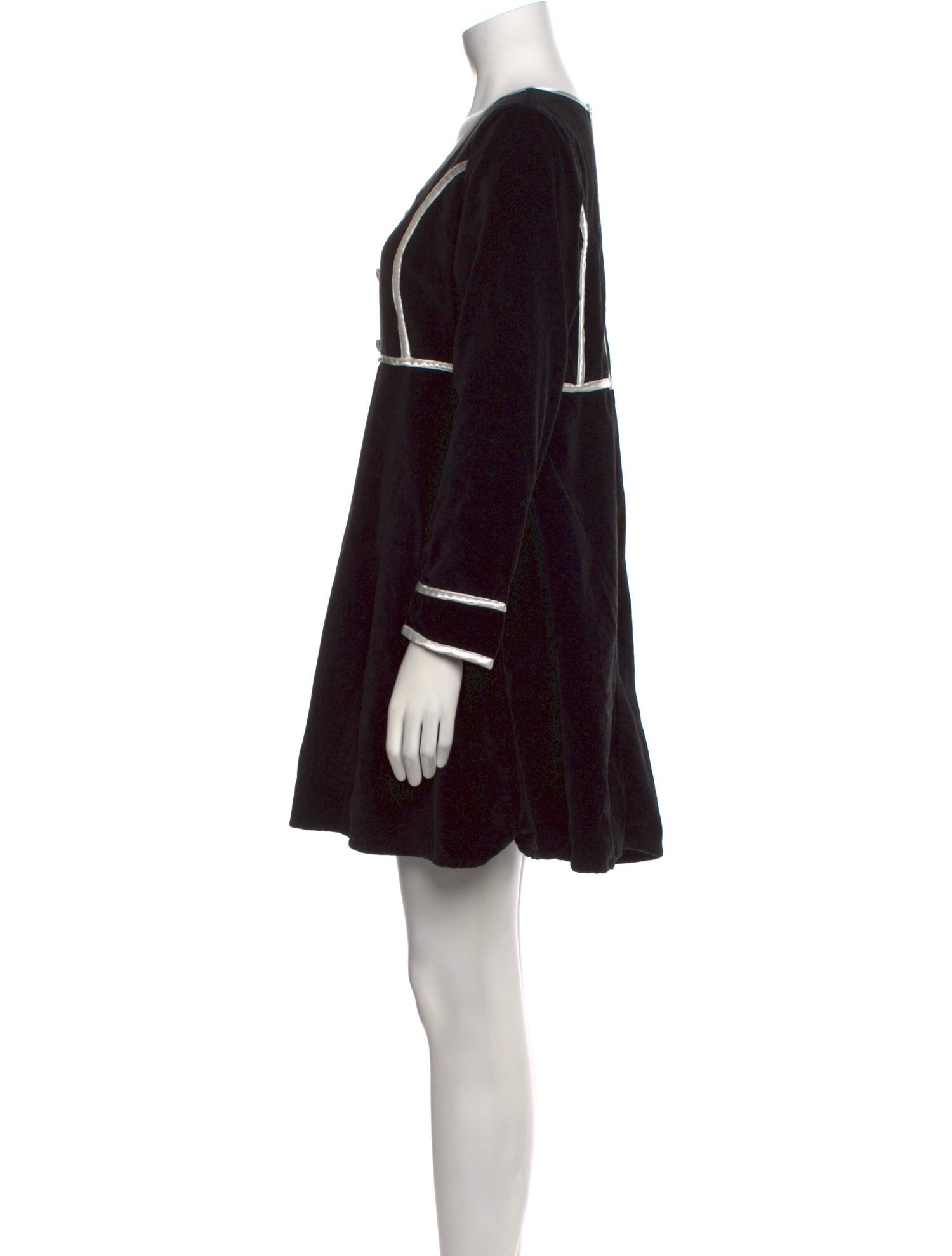 Batsheva Scoop Neck Mini Dress