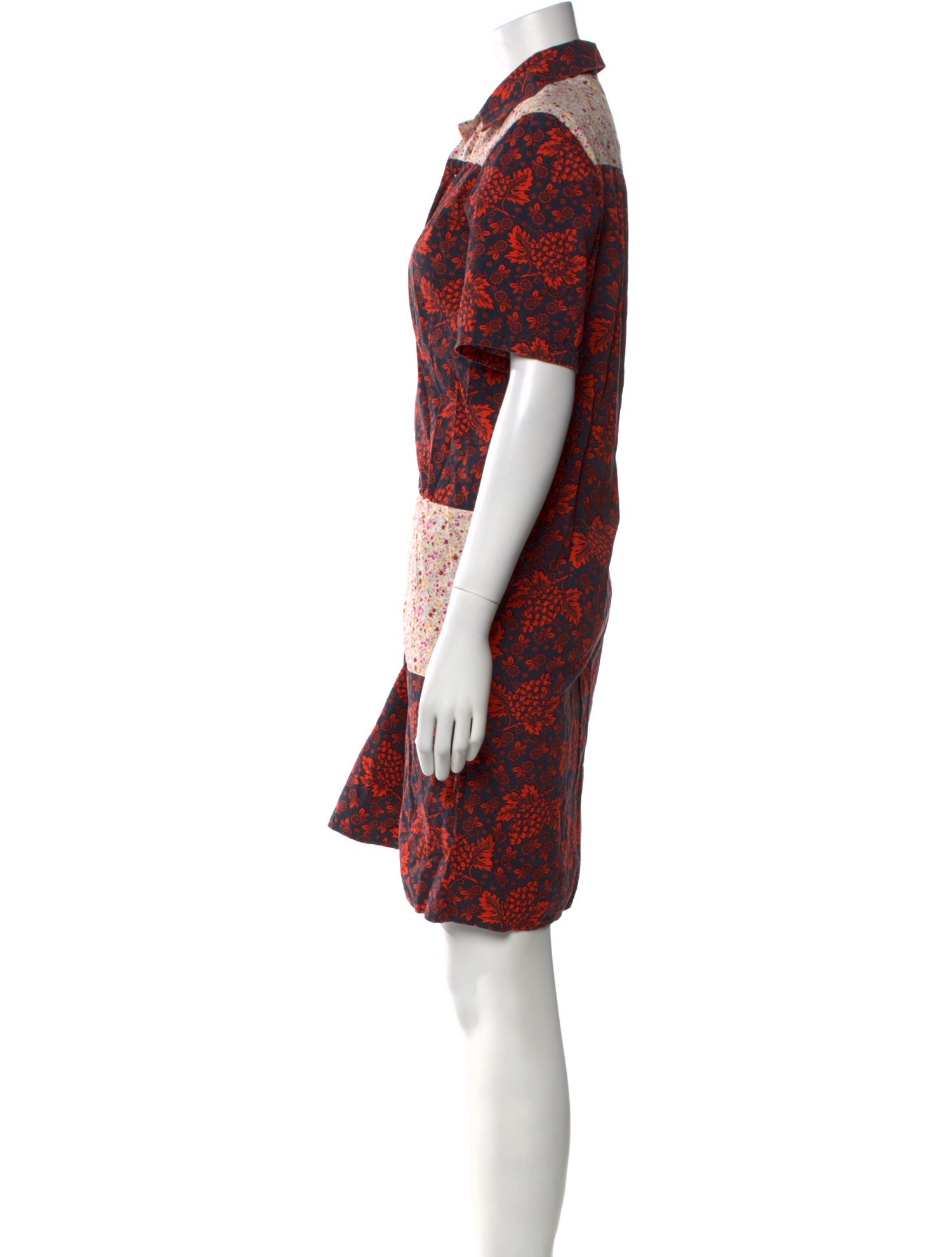 Batsheva Printed Mini Dress