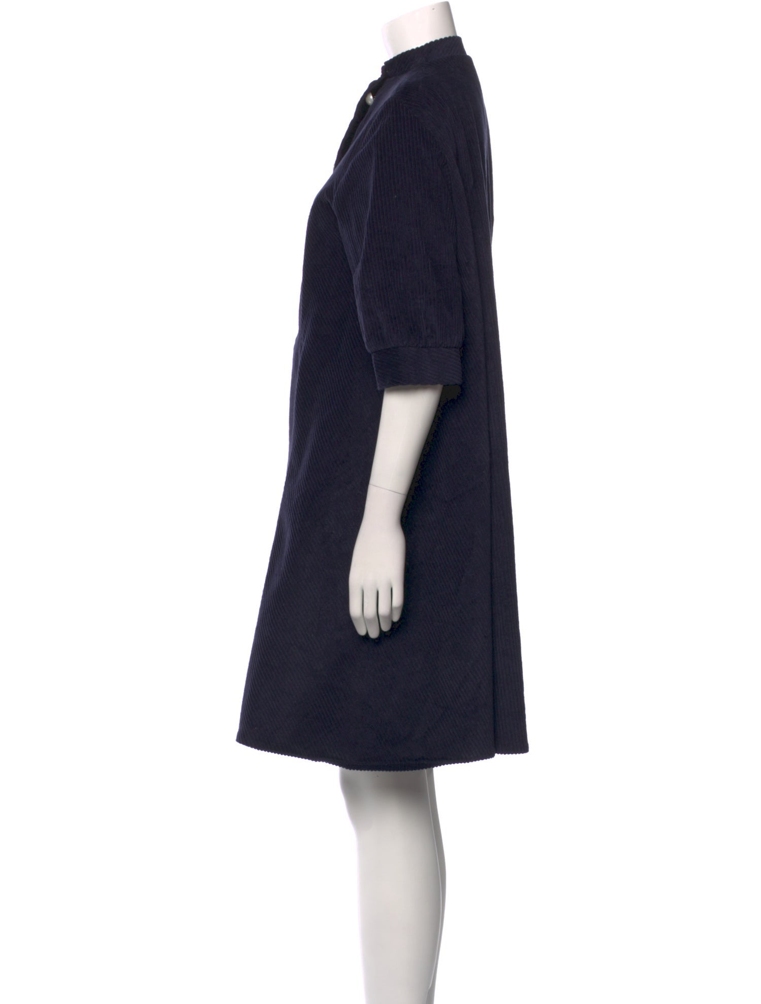 Batsheva Mock Neck Mini Dress