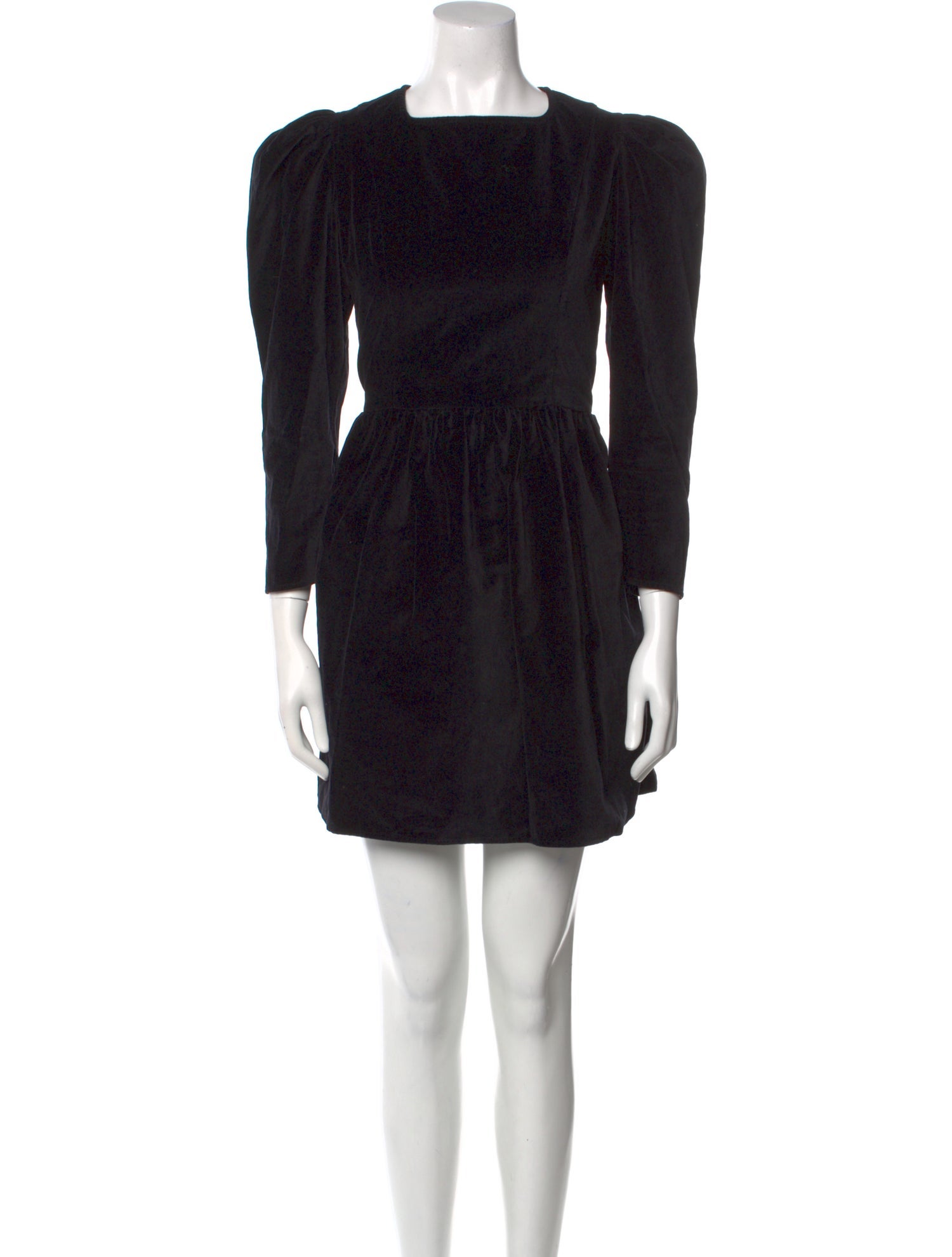 Batsheva Square Neckline Mini Dress