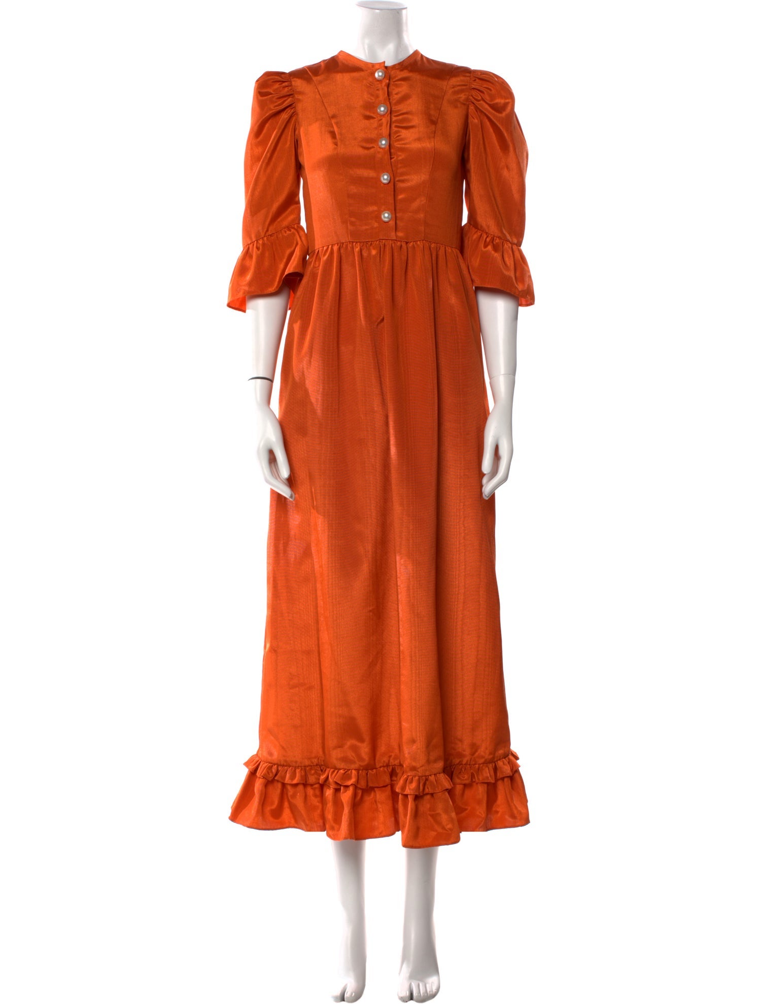 Batsheva Crew Neck Long Dress