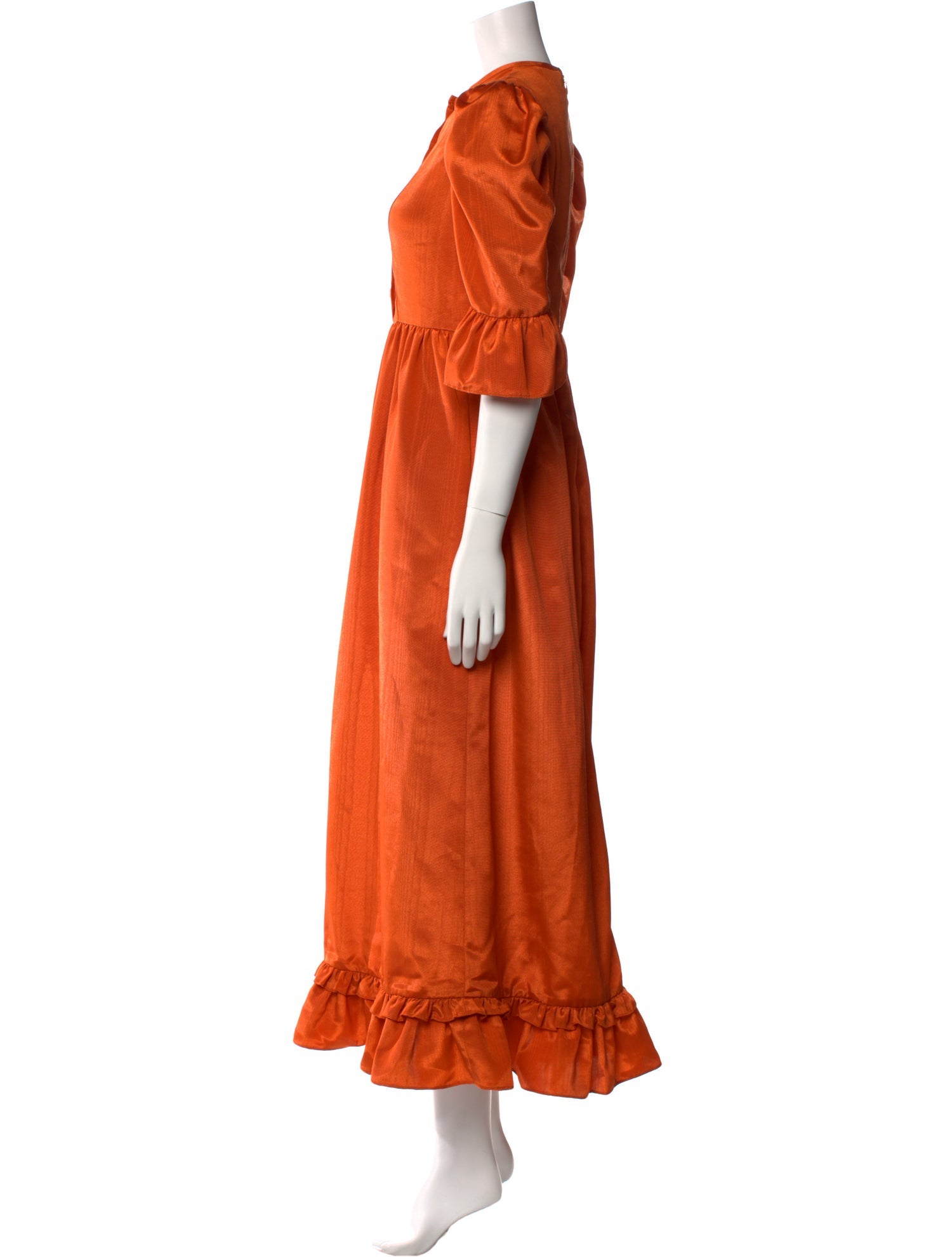 Batsheva Crew Neck Long Dress