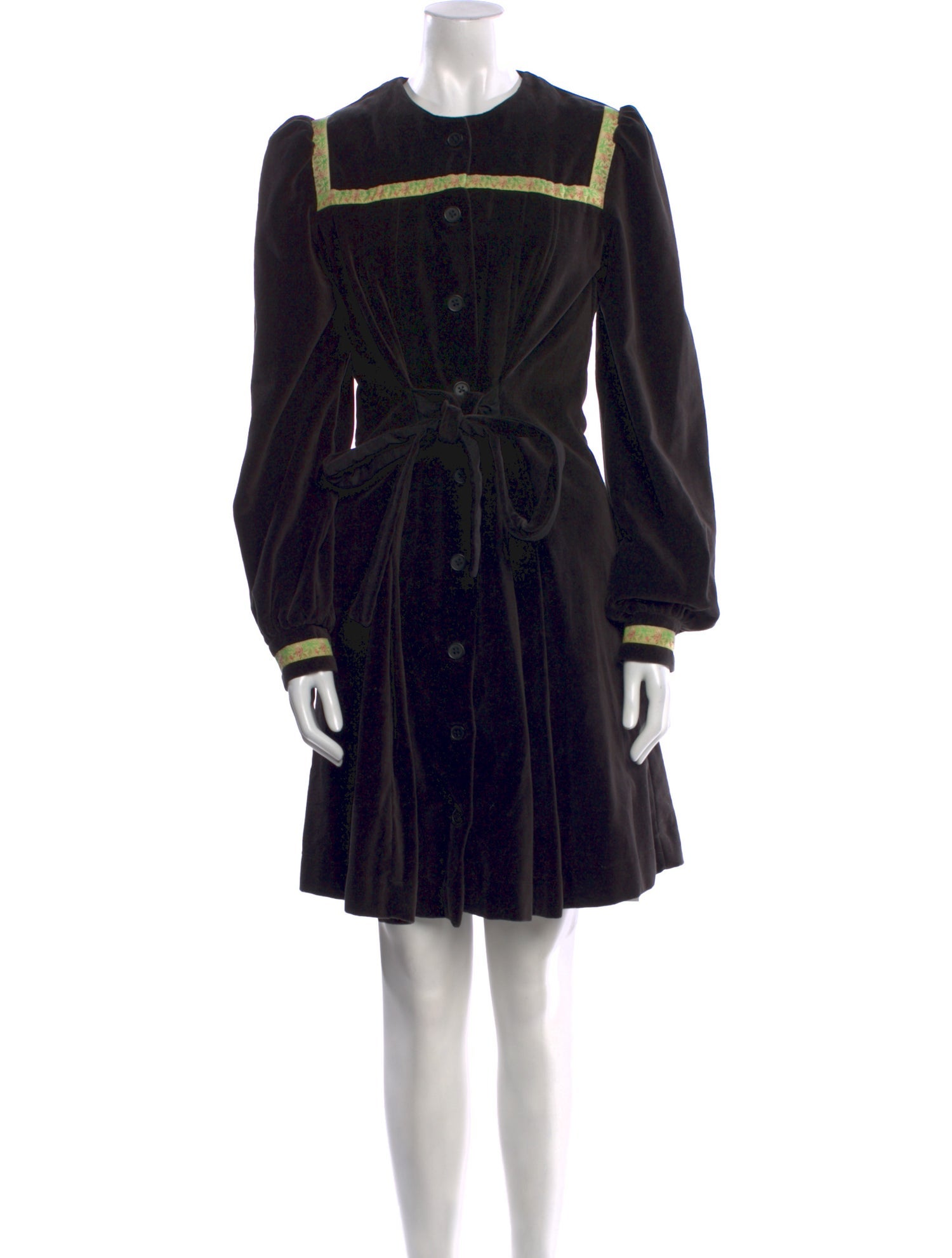 Batsheva Crew Neck Mini Dress