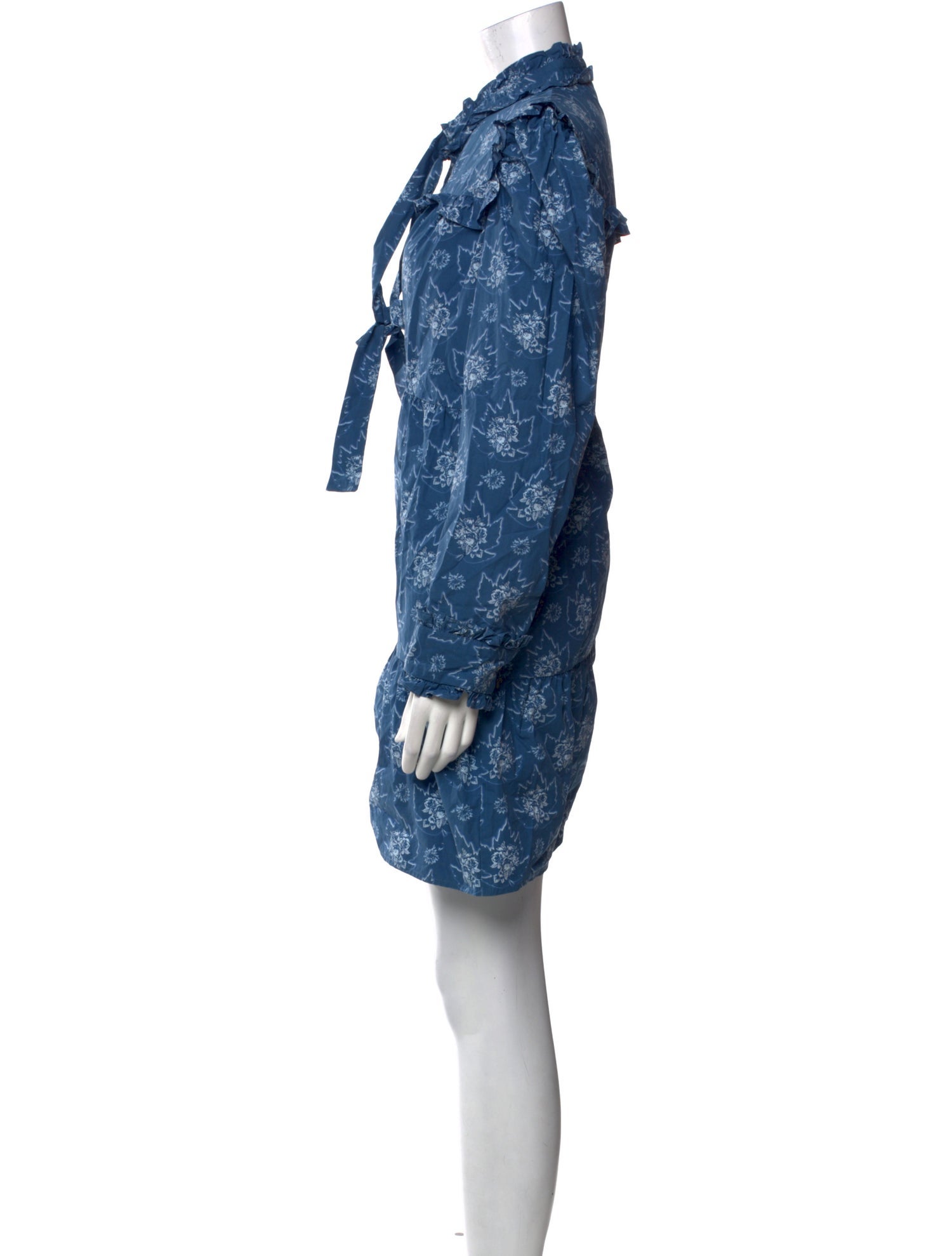 Batsheva Floral Print Mini Dress