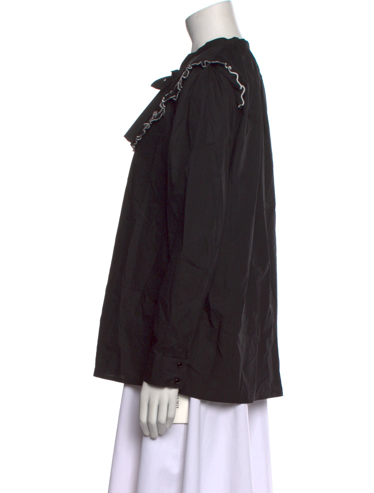 Batsheva Long Sleeve Button-Up Top