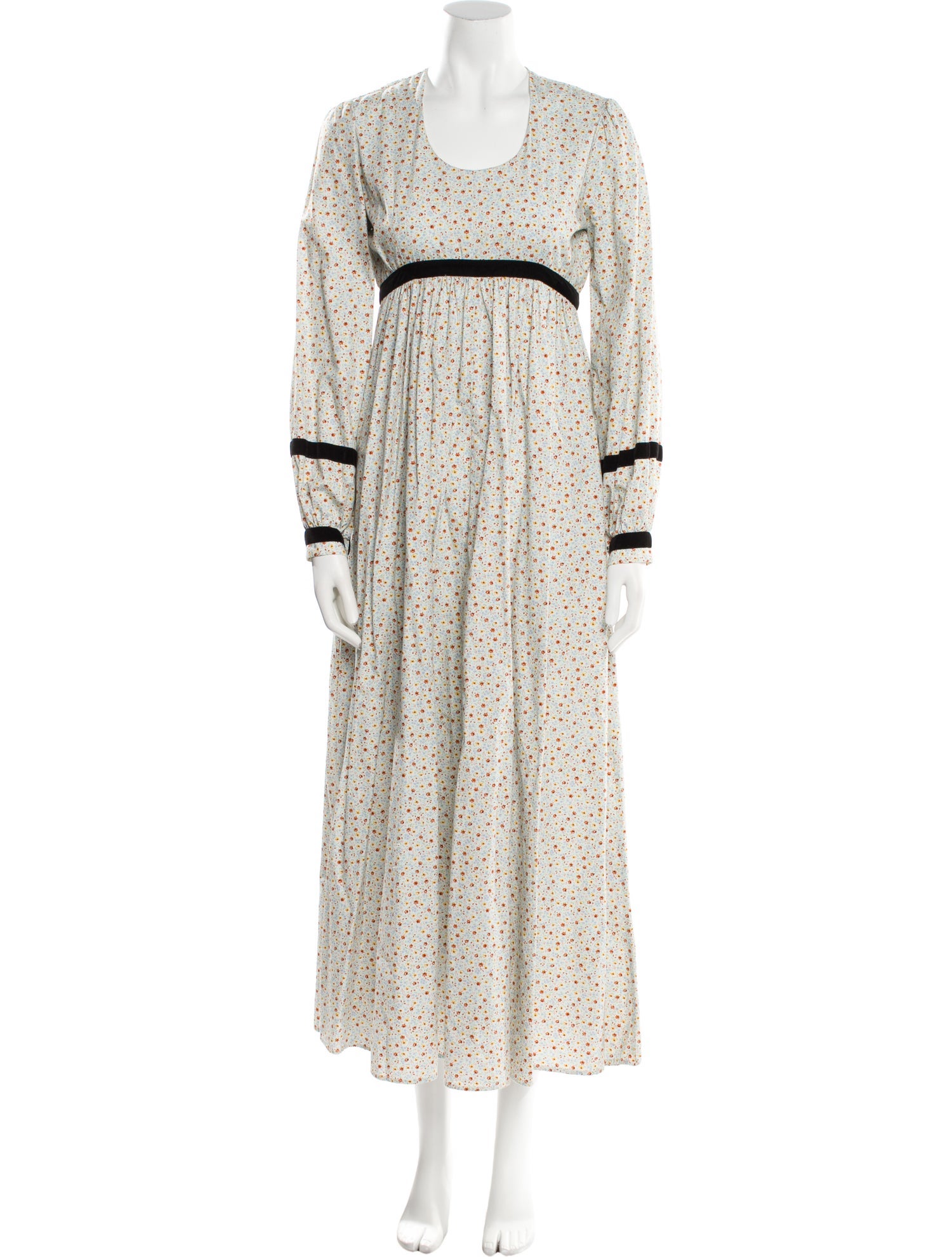 Batsheva Printed Long Dress