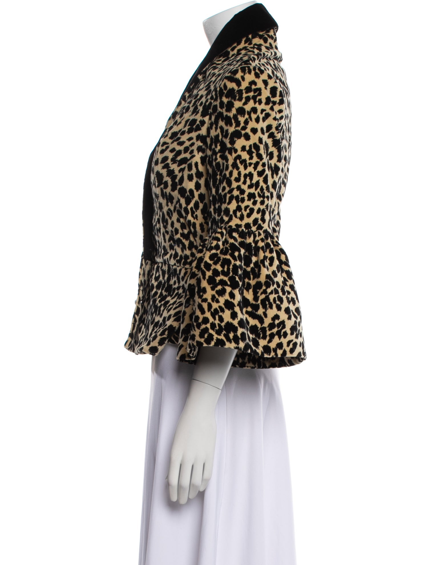 Batsheva Animal Print Jacket