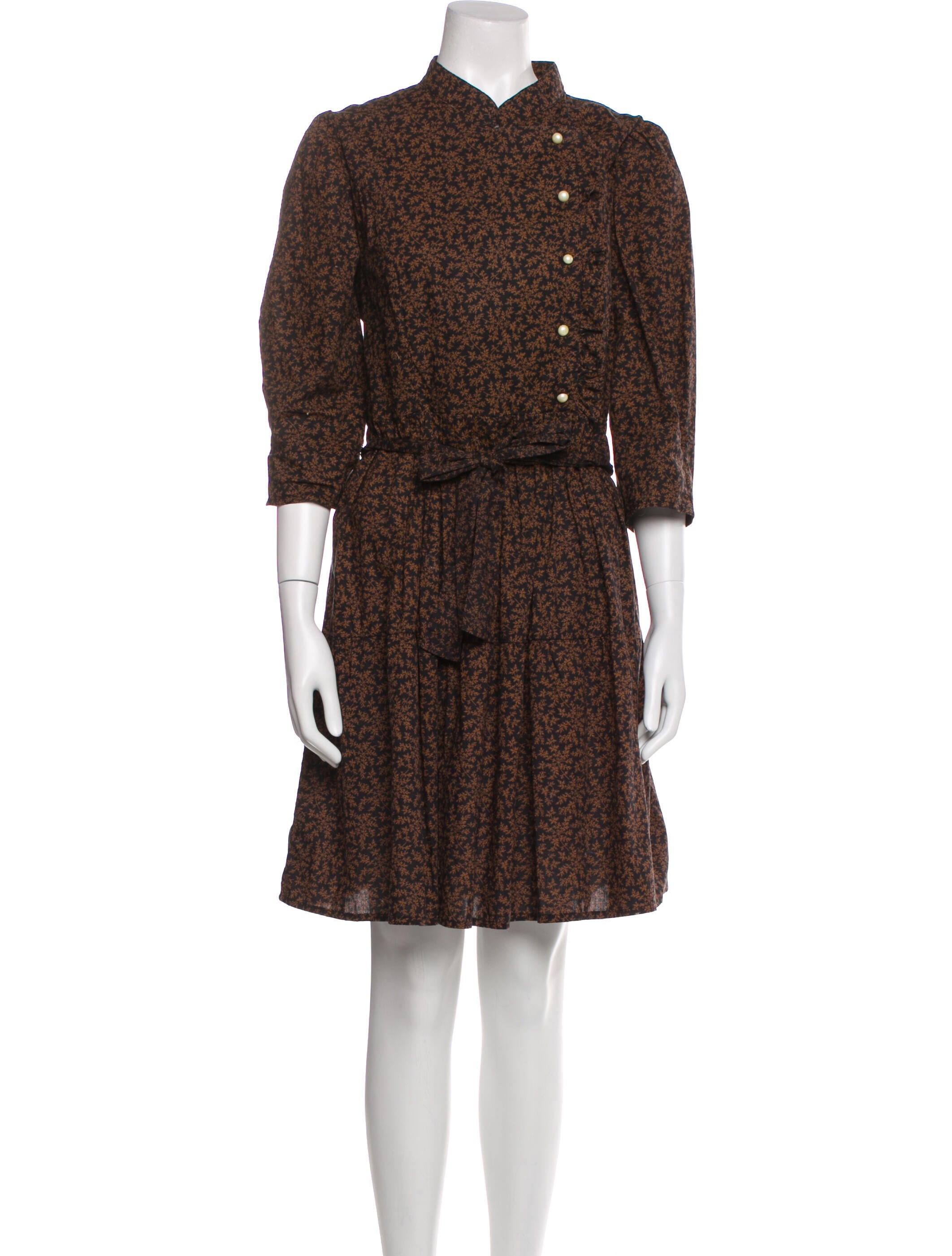 Batsheva Printed Mini Dress