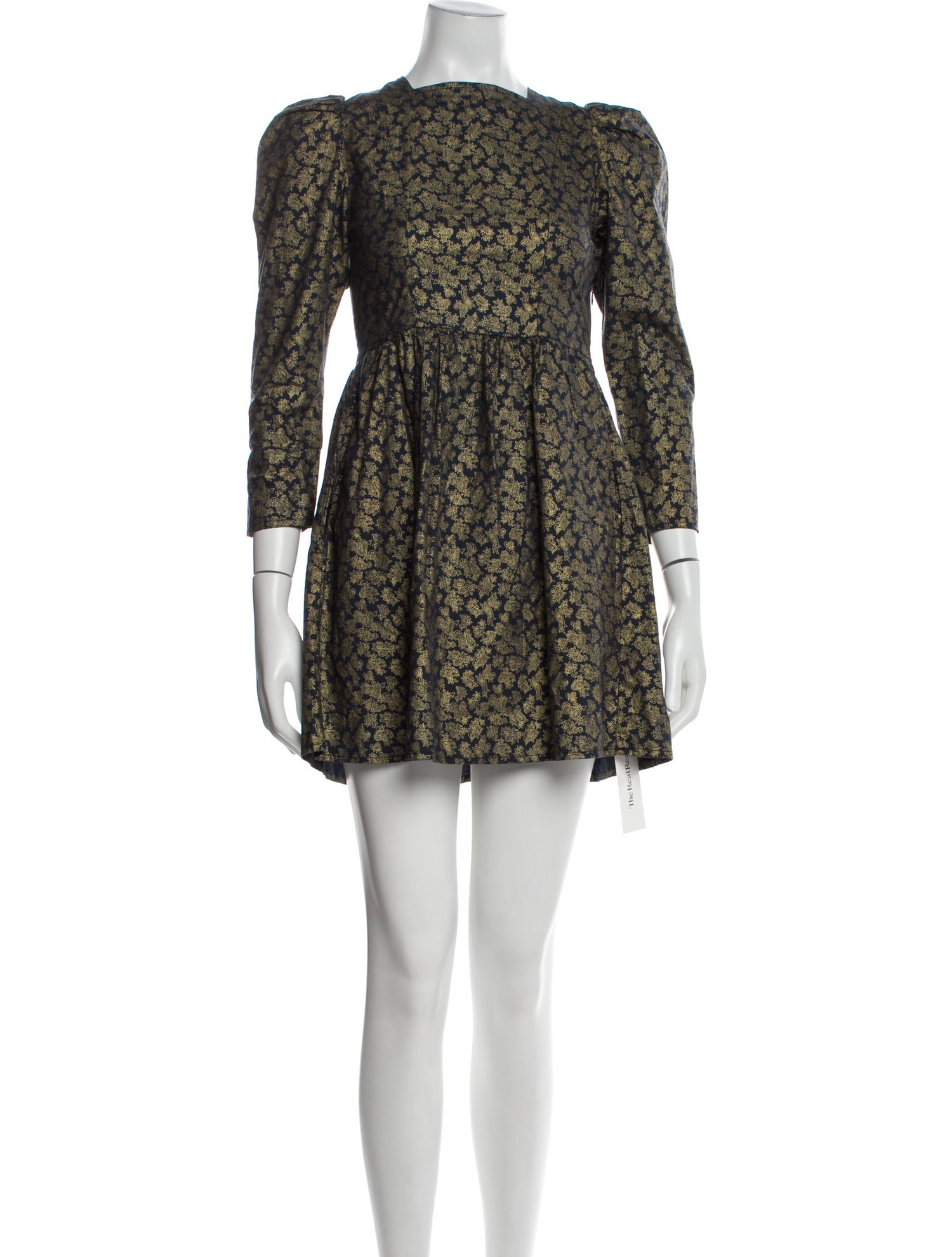 Batsheva Floral Print Mini Dress