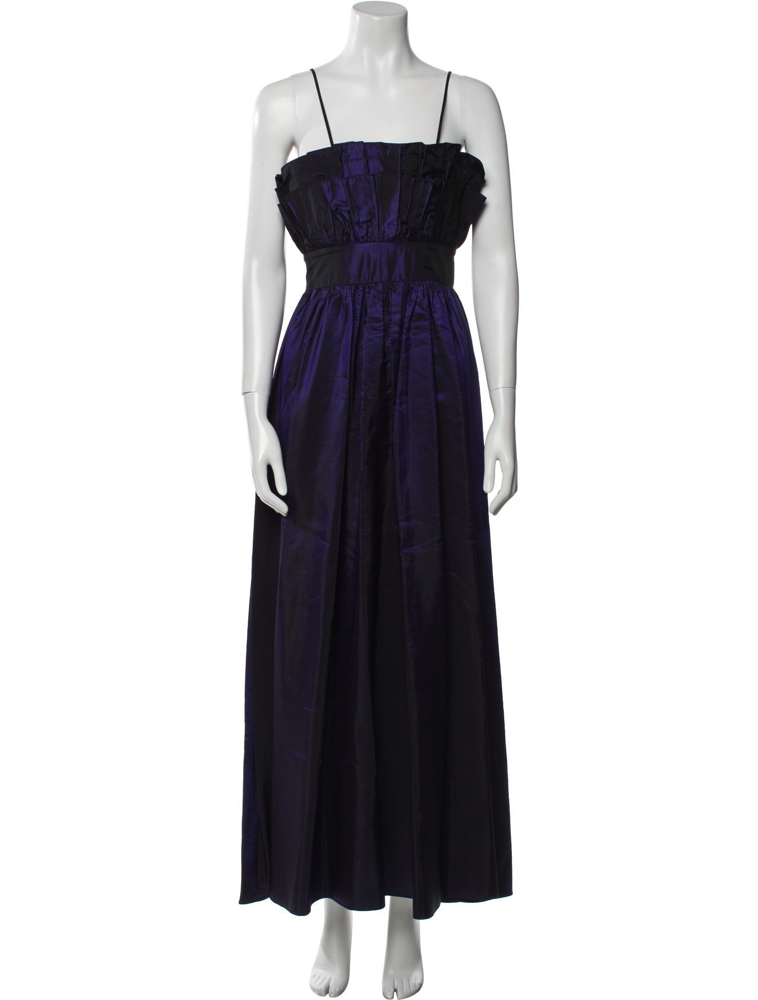 Batsheva Square Neckline Midi Length Dress