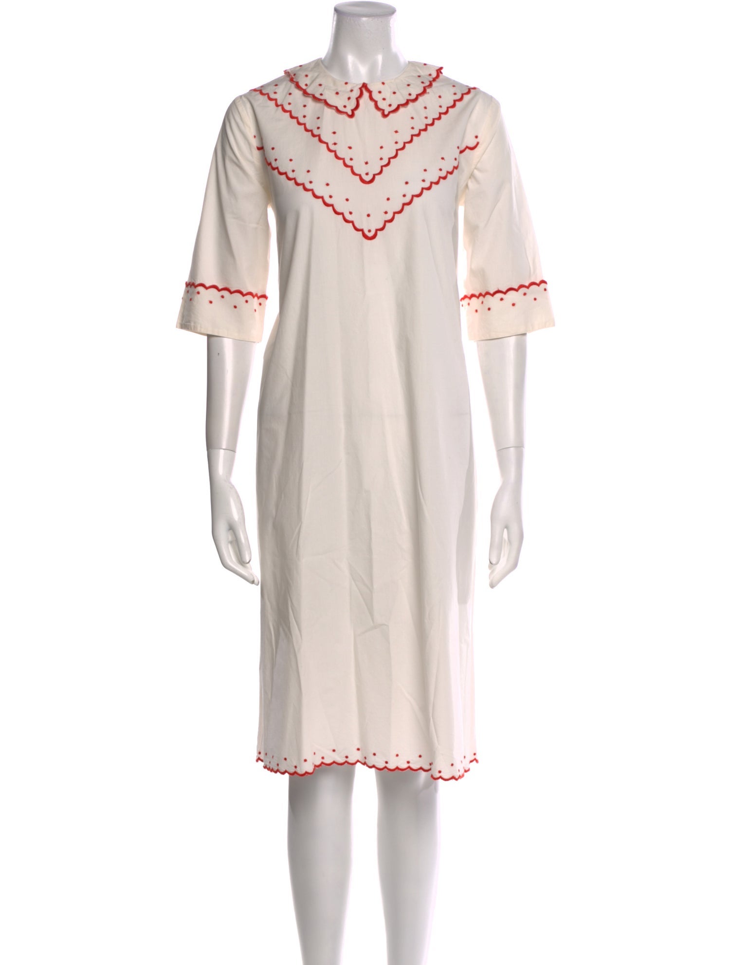 Batsheva Printed Midi Length Dress