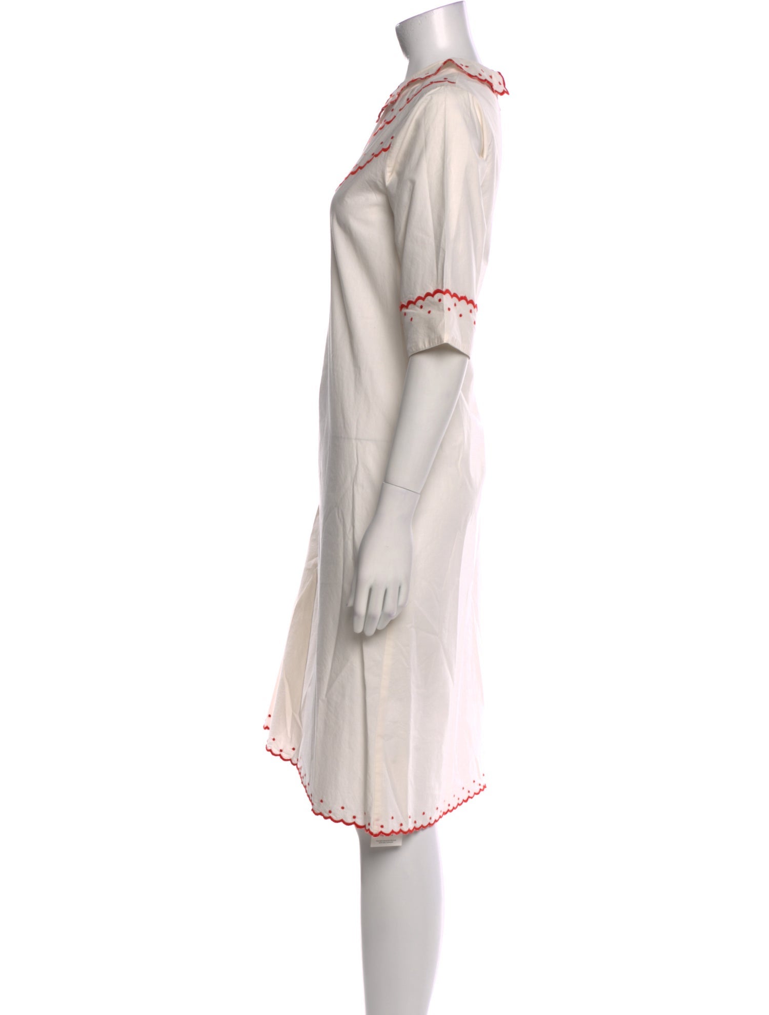 Batsheva Printed Midi Length Dress