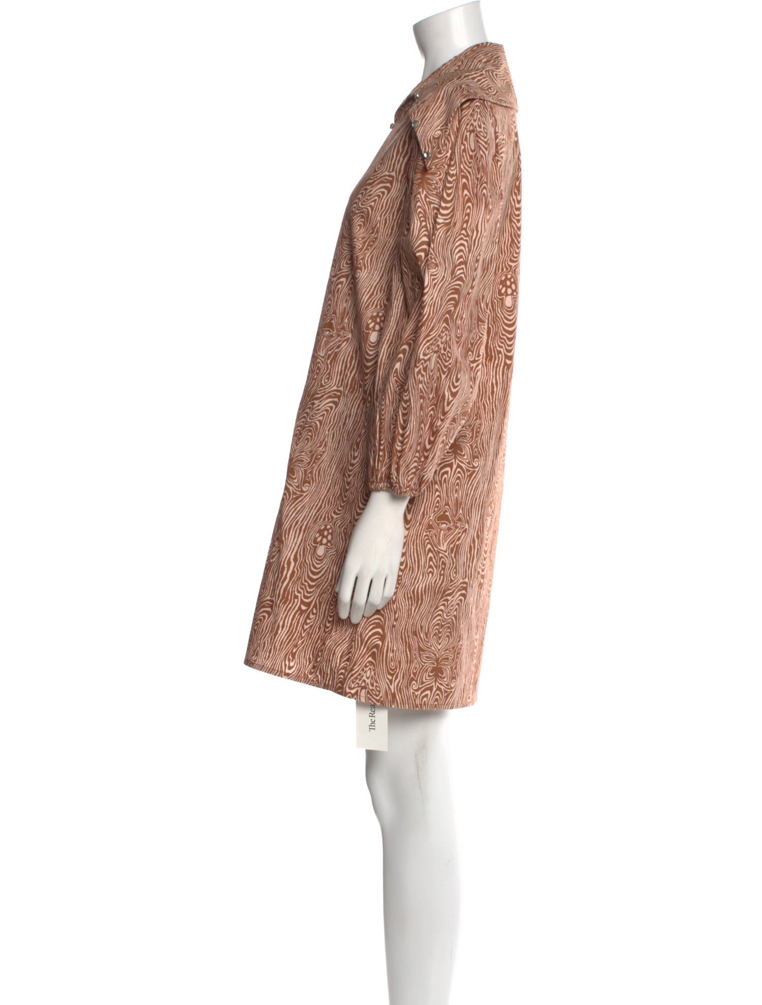 Batsheva Printed Knee-Length Dress