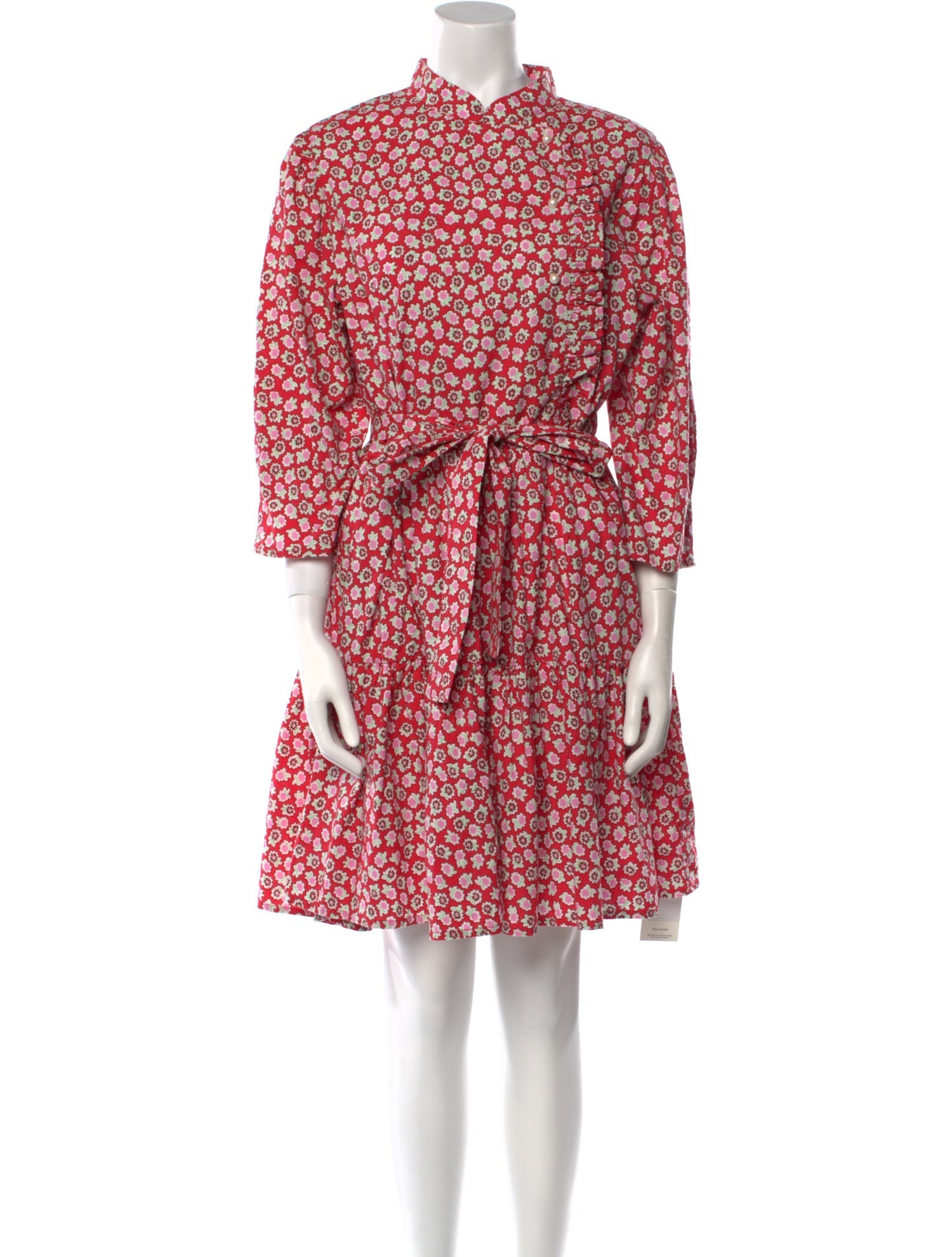 Batsheva Floral Print Knee-Length Dress w/ Tags