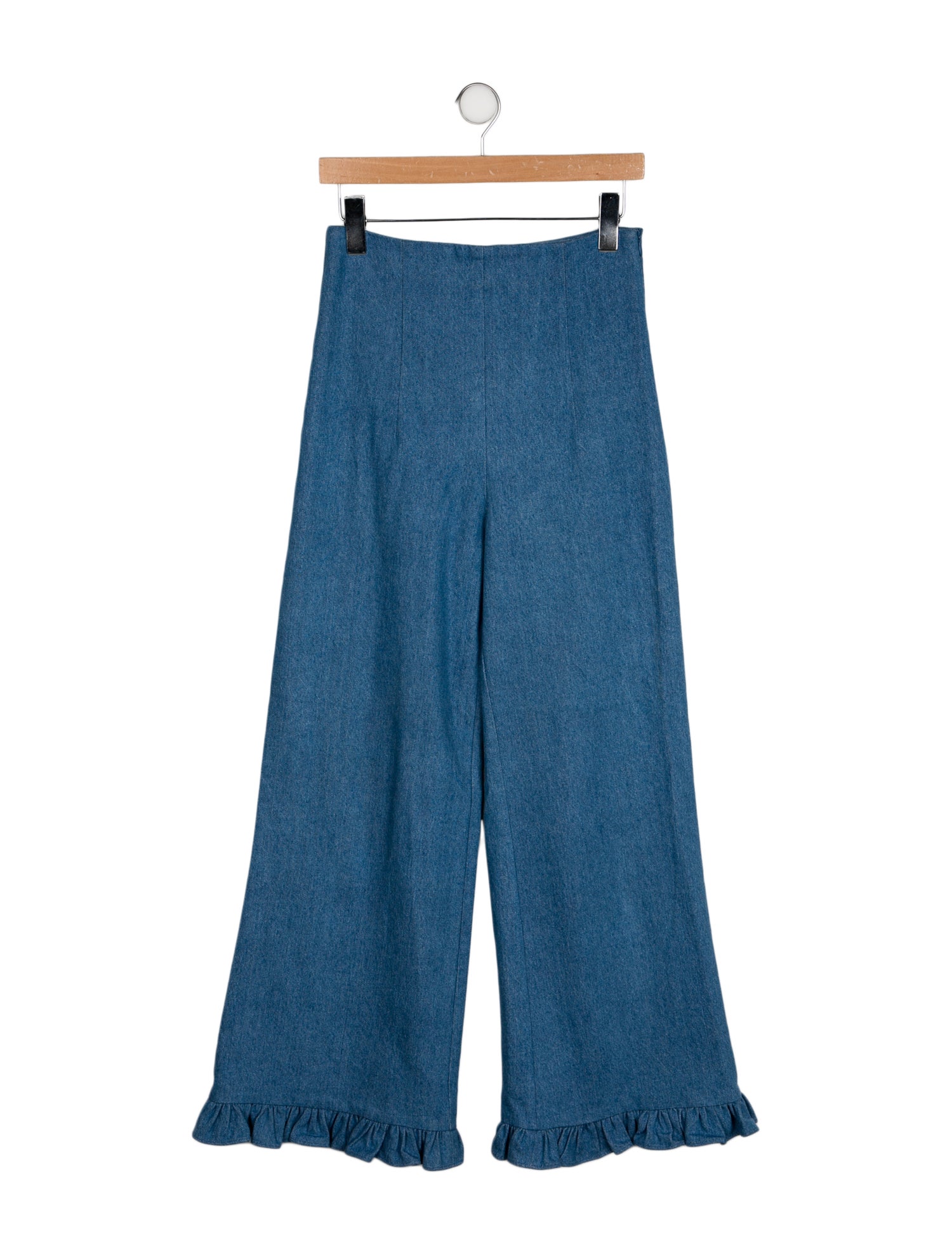 Batsheva High-Rise Wide Leg Jeans